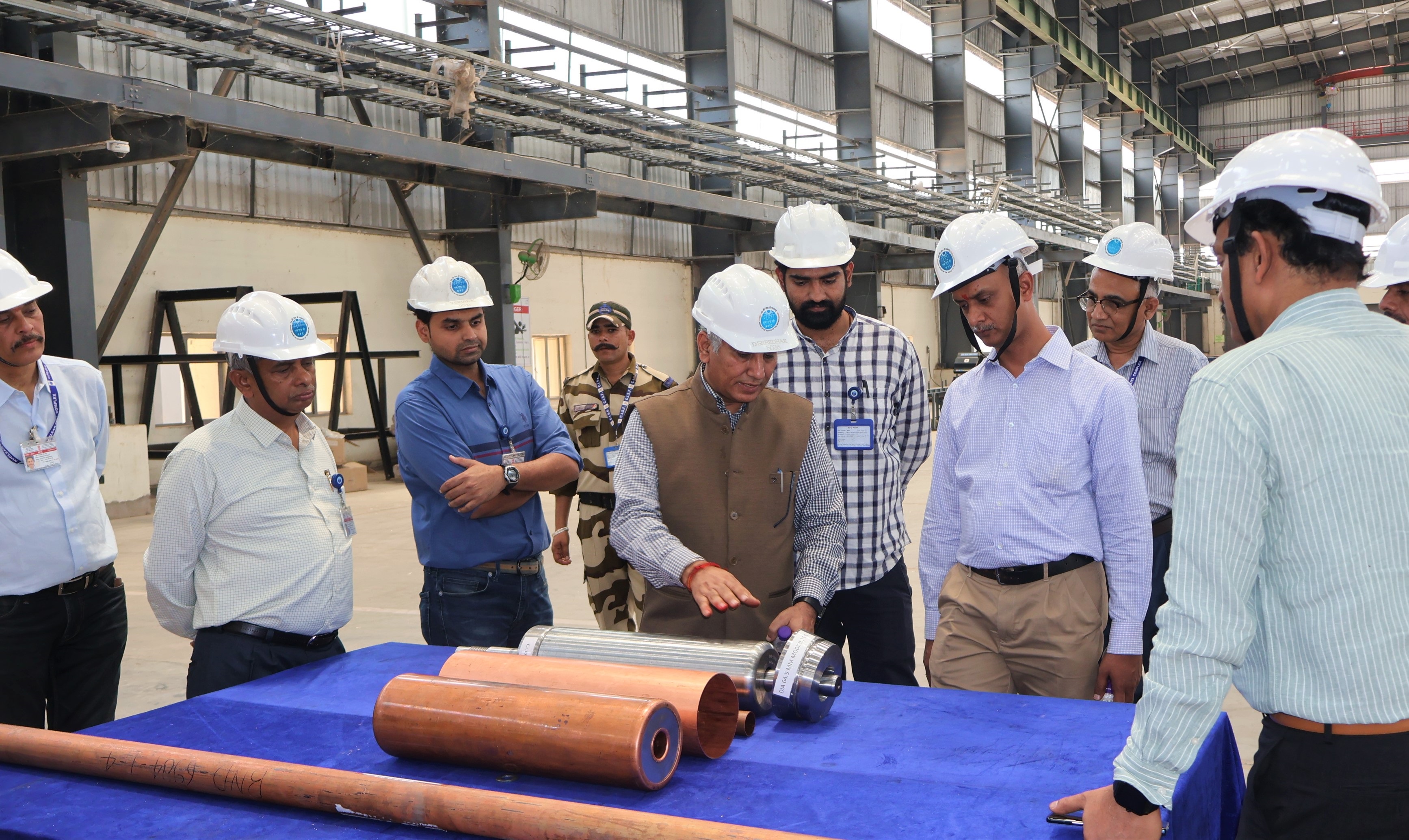 JS(F), DAE visiting NFC-Kota plants.