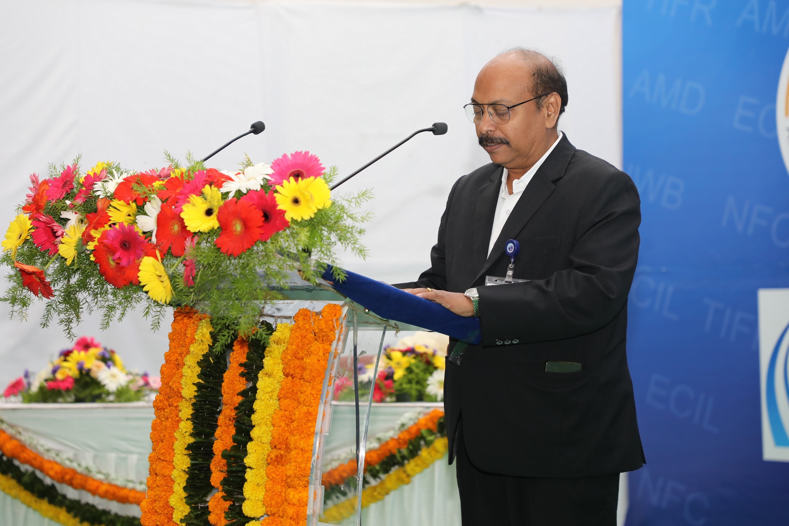 Shri B.V. Balaji, Chief Administrative officer, NFC concluding the programme with vote of thanks.