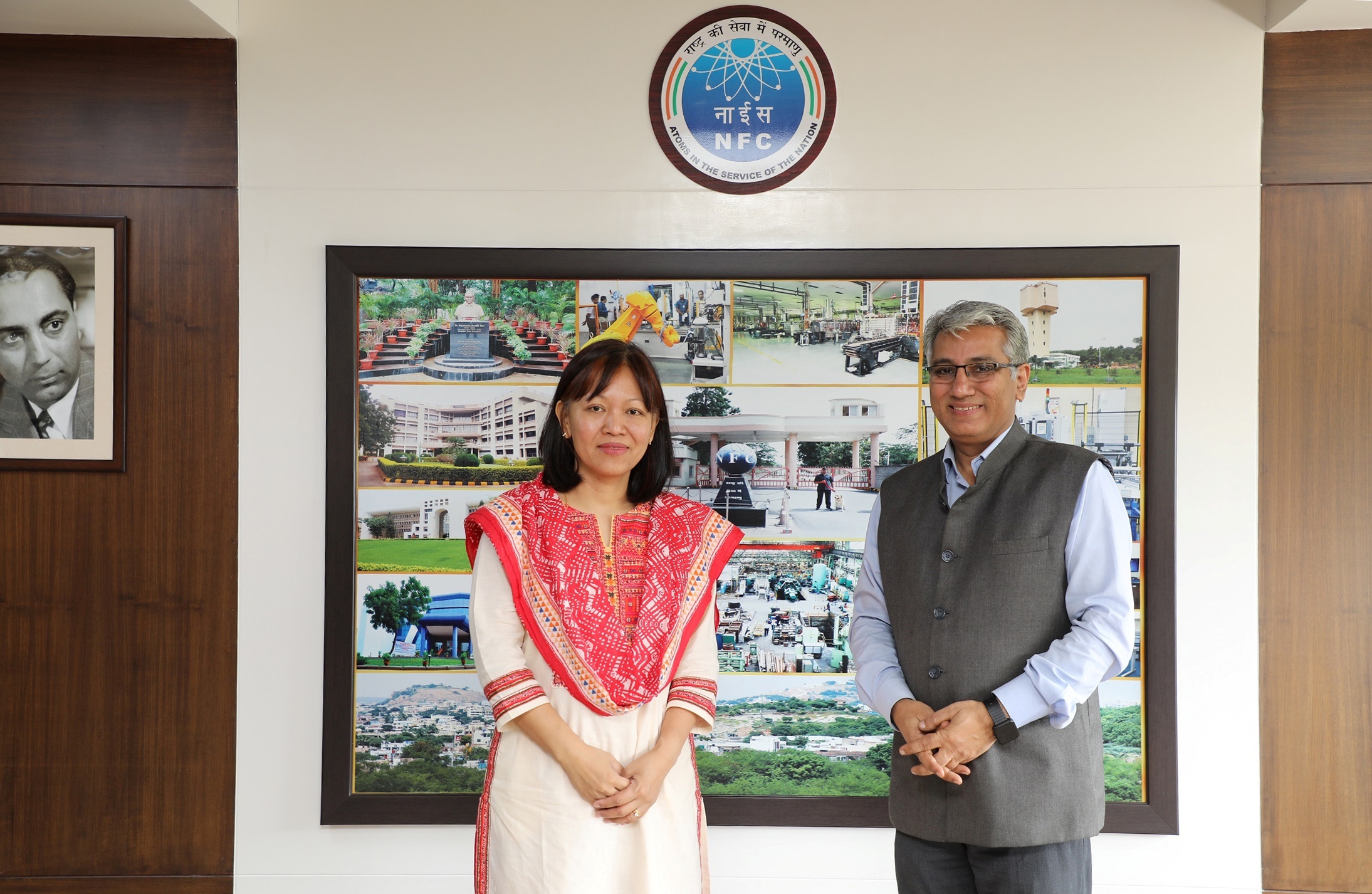 Visit of  Ms. Muanpuii Saiawi, JS (D & ISA), MEA.
