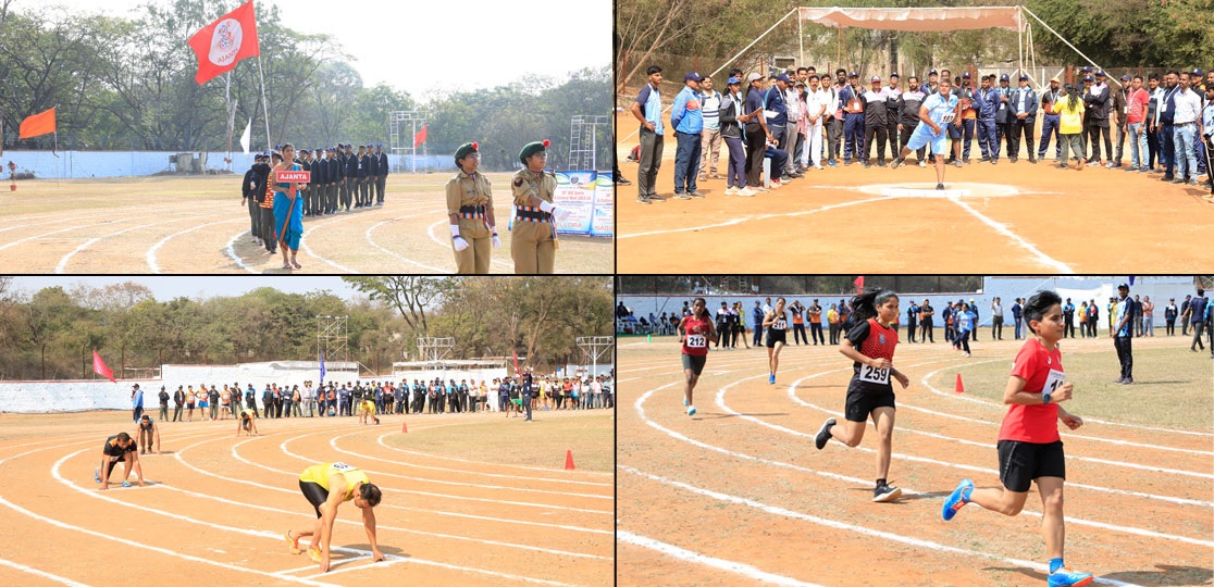 Glimpses of the Athletics Meet. 