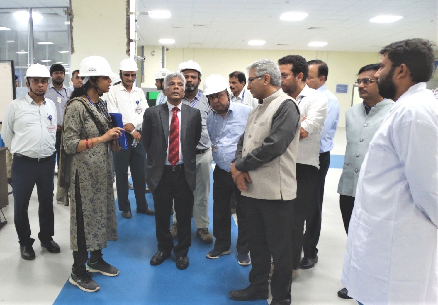 Visit to the facilities.