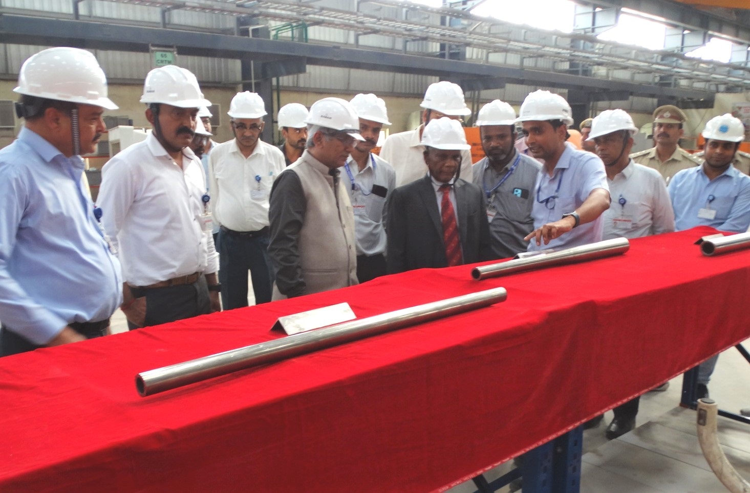 Visit to the facilities.