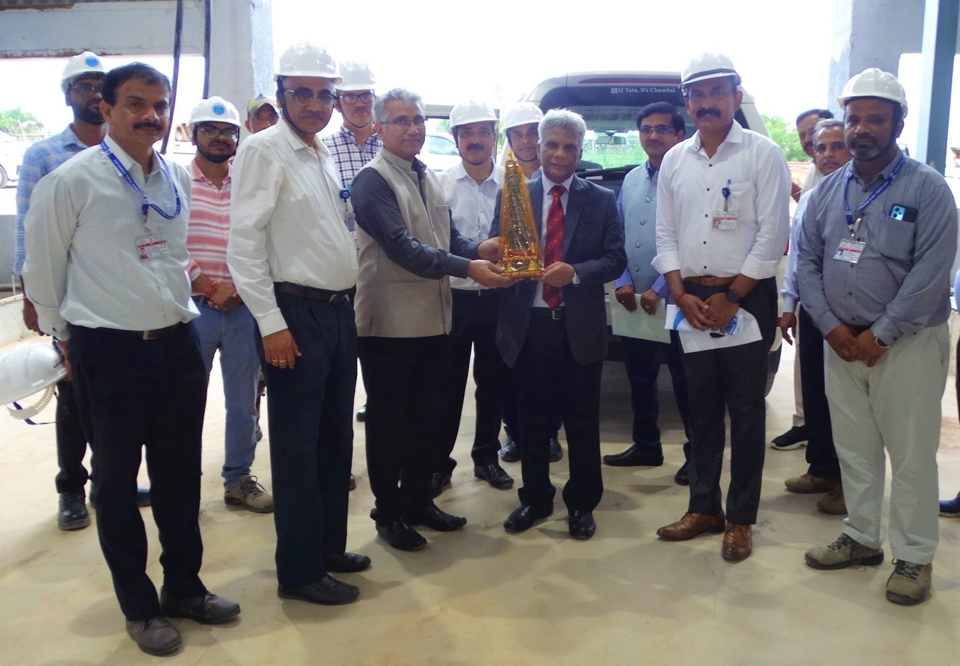 Felicitation of Dr. A K Mohanty.