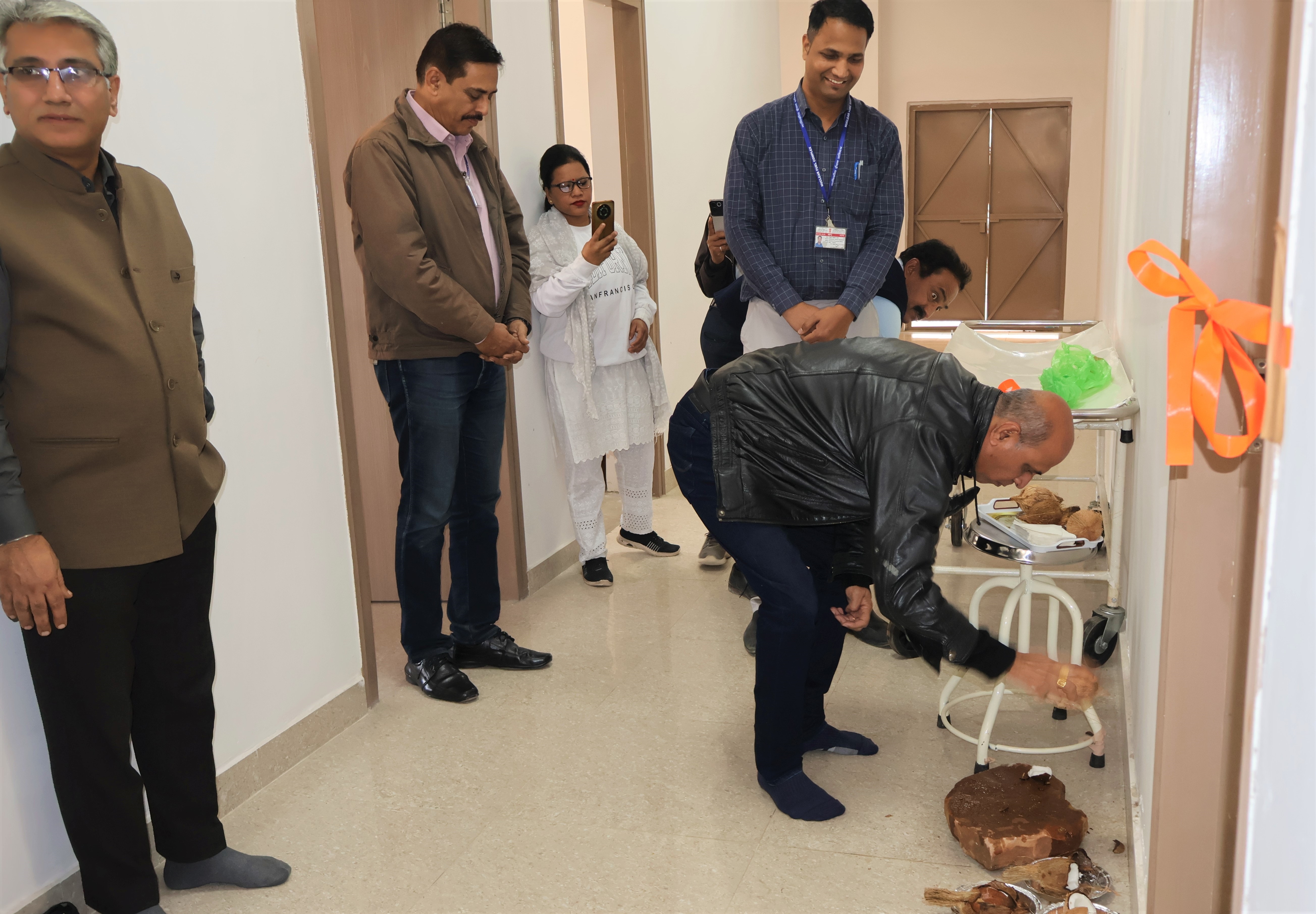 Inauguration of First Aid Center at NFC-Kota township.
