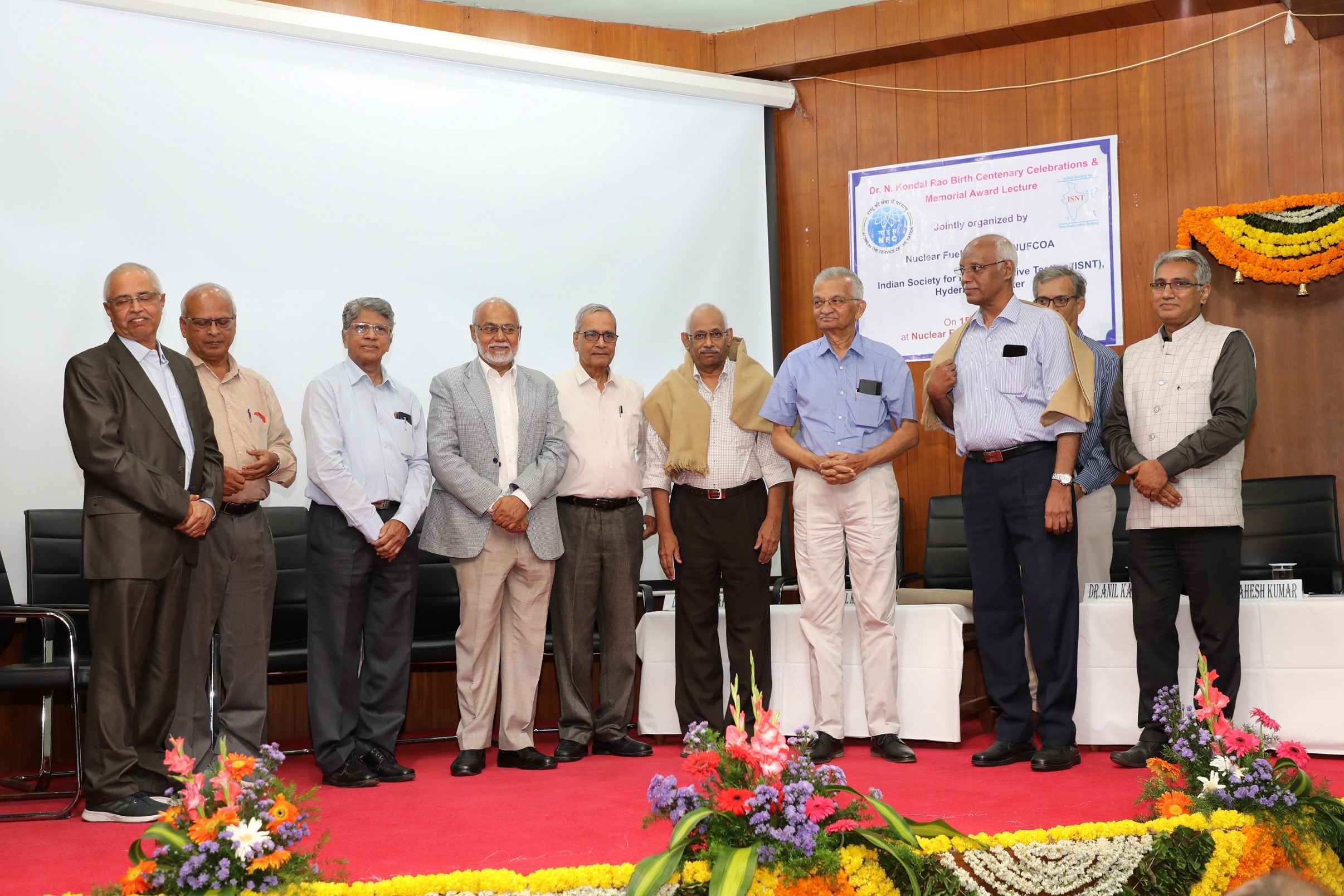 Felicitation of  family members of Dr. N. Kondal Rao. 