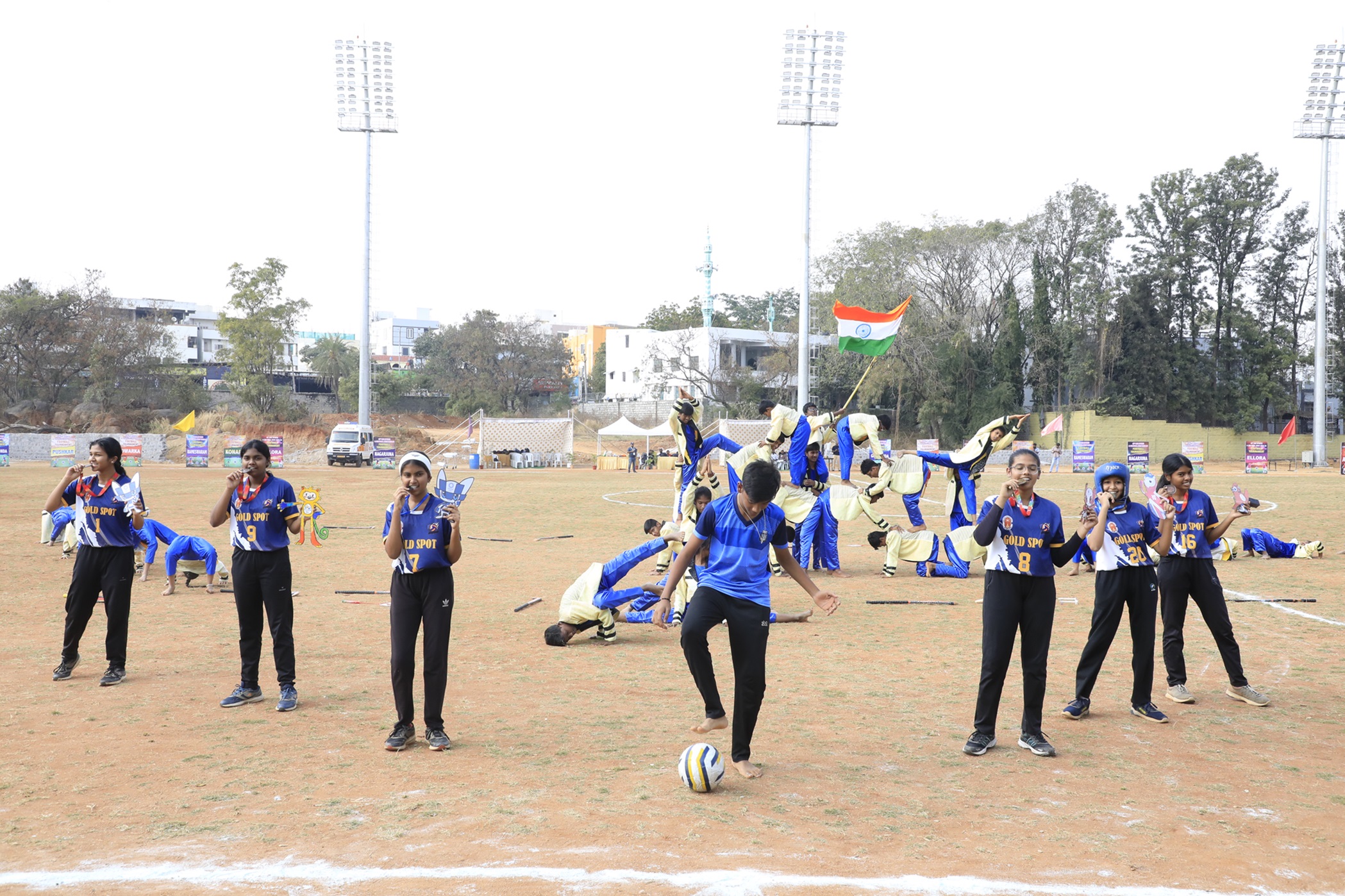 Cultural programme  during Inauguration of 40th  DAE Sports & Cultural Meet – Football tournament.