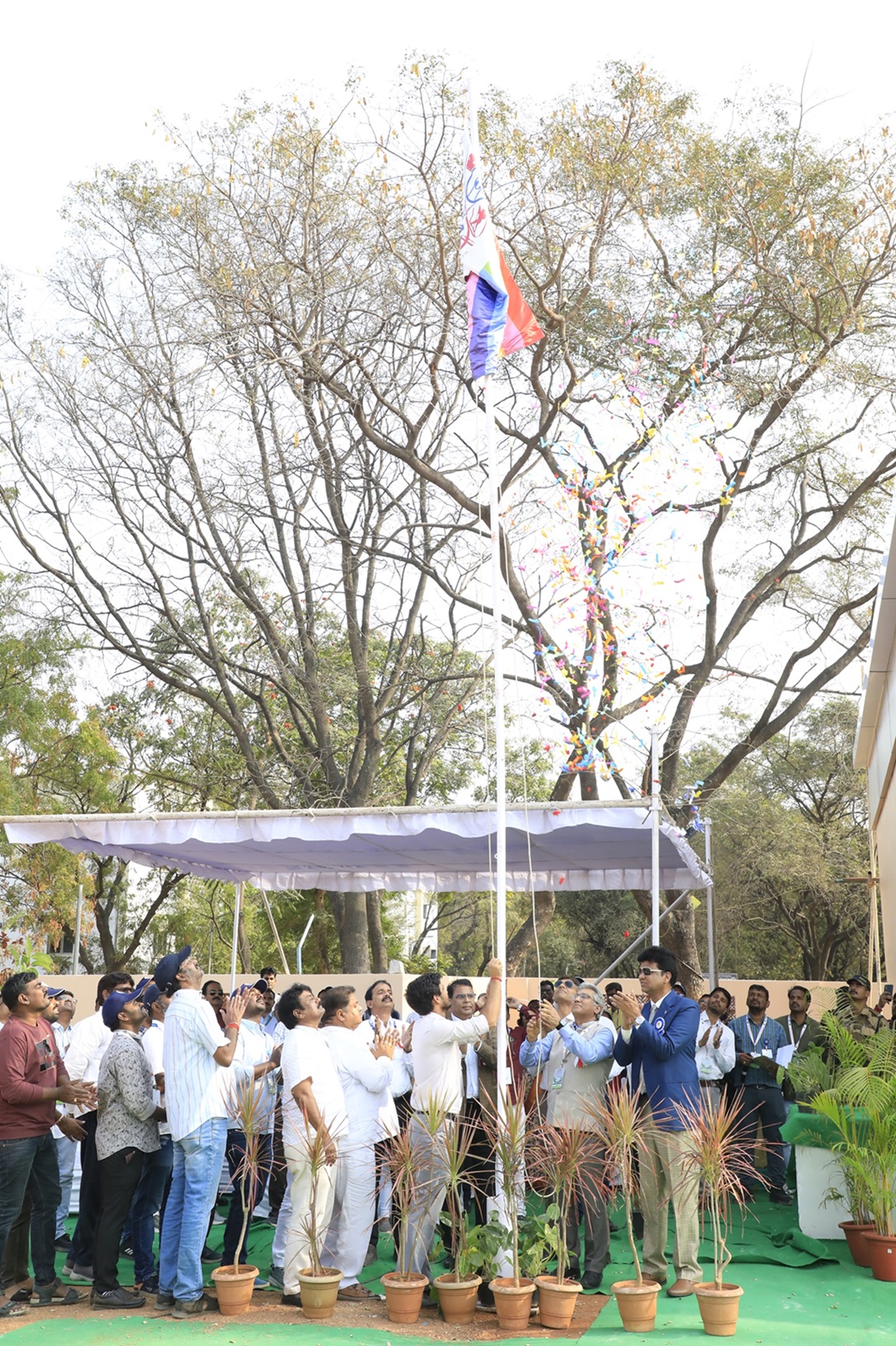 Opening ceremony of 40th  DAE Sports & Cultural Meet – Football tournament.