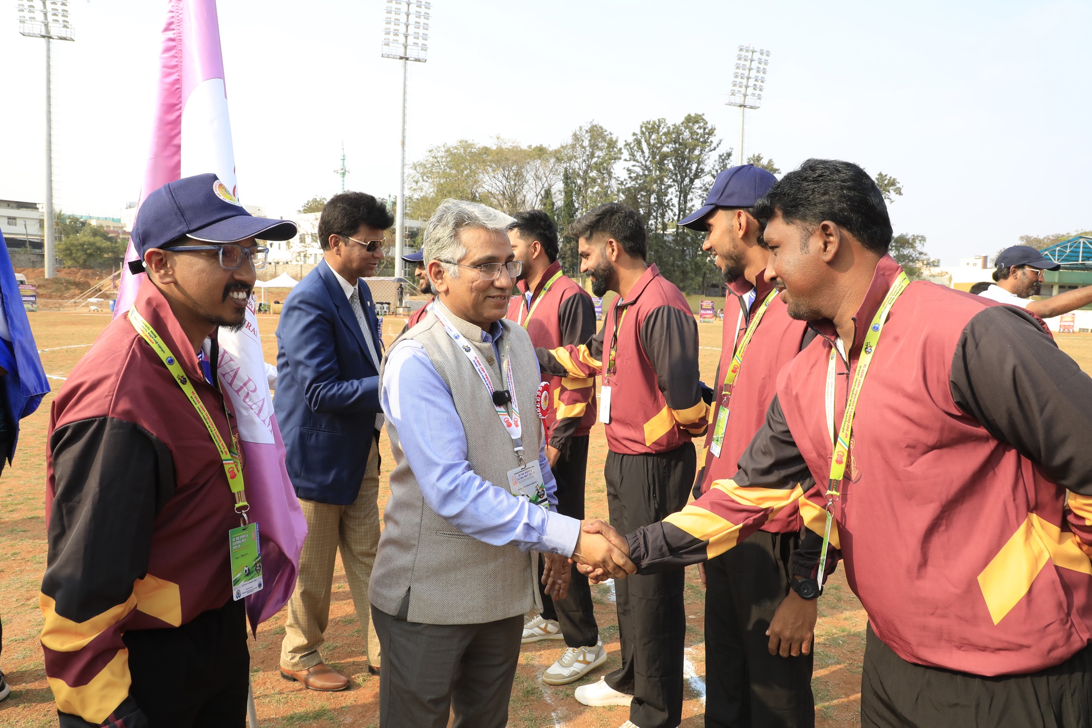Opening ceremony of 40th  DAE Sports & Cultural Meet – Football tournament.