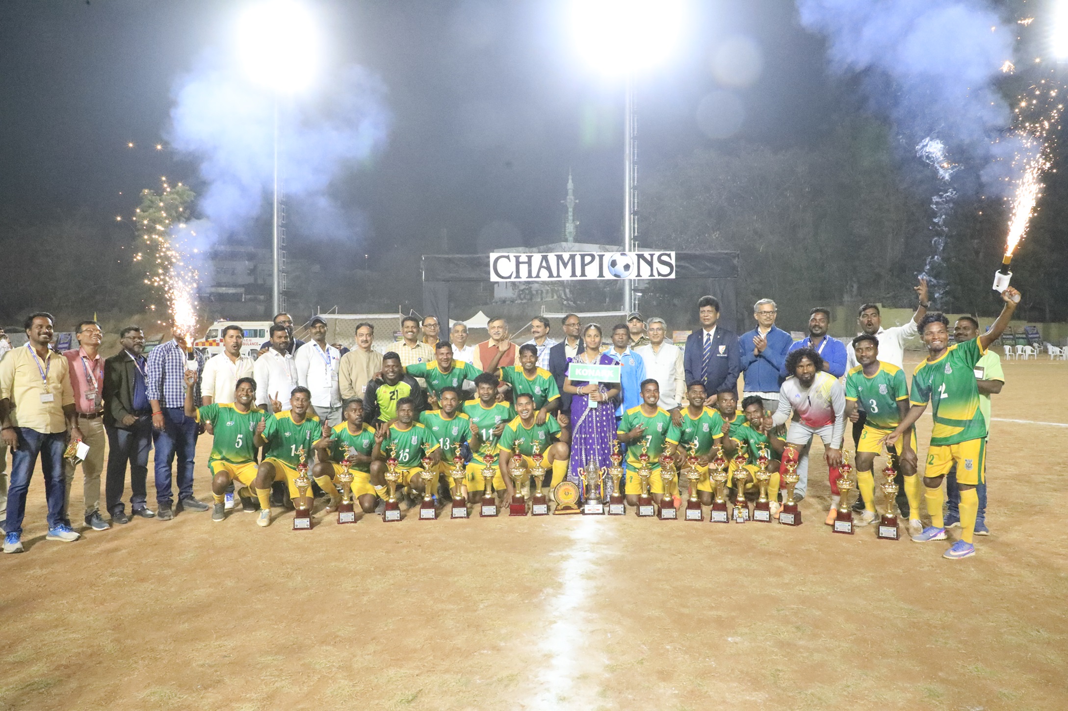 Winners - 40th  DAE Sports & Cultural Meet – Football.