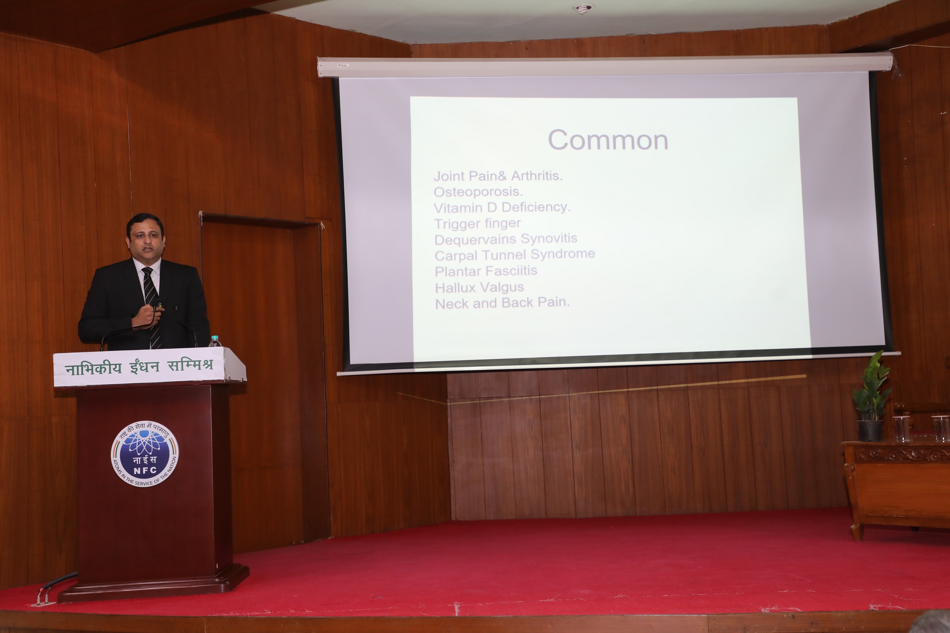 Keynote address by Dr Aditya Kapoor, MBBS, MS(Ortho), MRCS(Edin), Sr. Consultant Orthopedic & Trauma Surgeon,Director, Orthopedics Department, Omega Hospitals, Hyderabad.