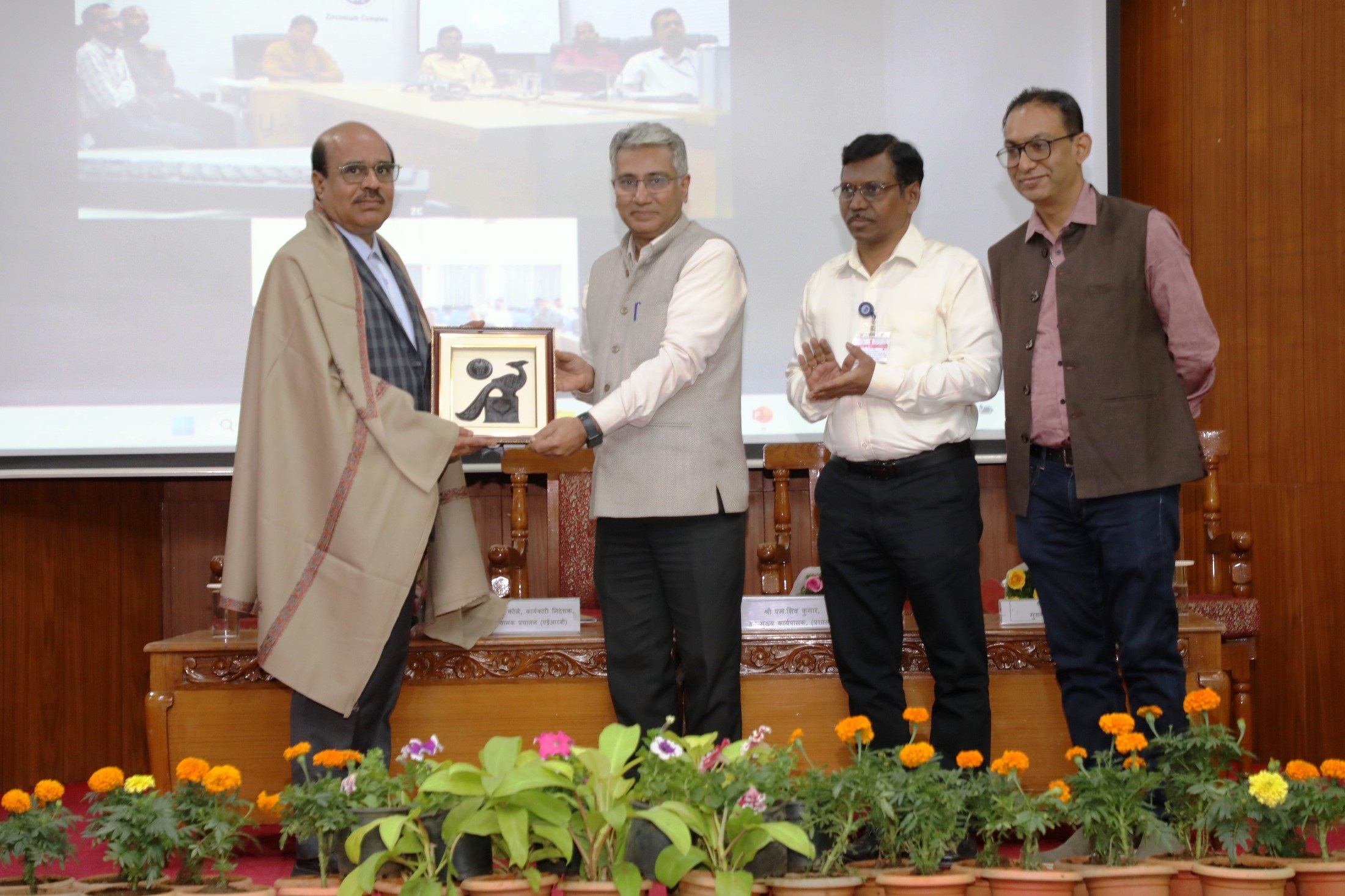 Felicitation of the Chief Guest