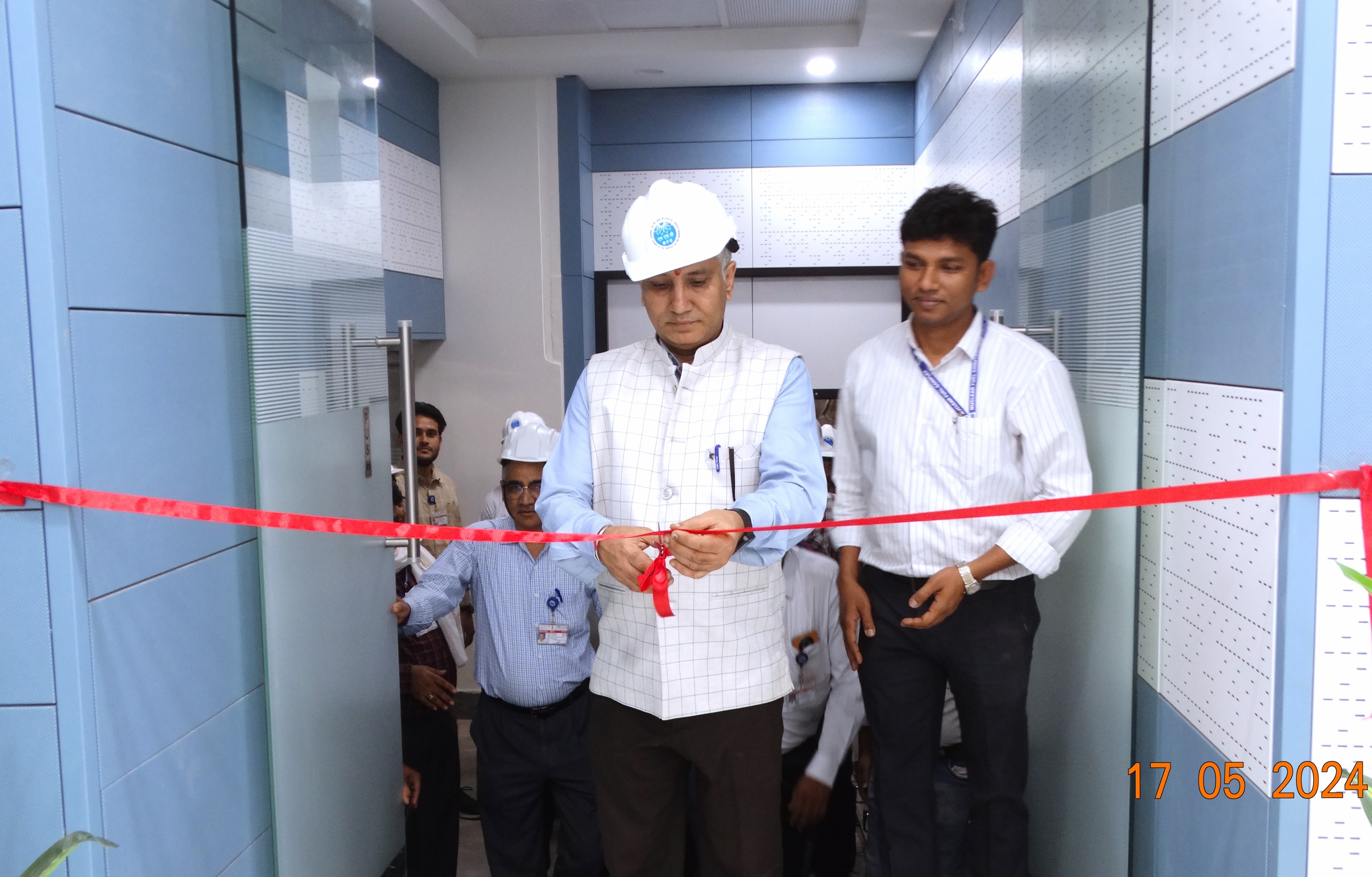 Inauguration of Sintering Control Room at NFC-Kota. 