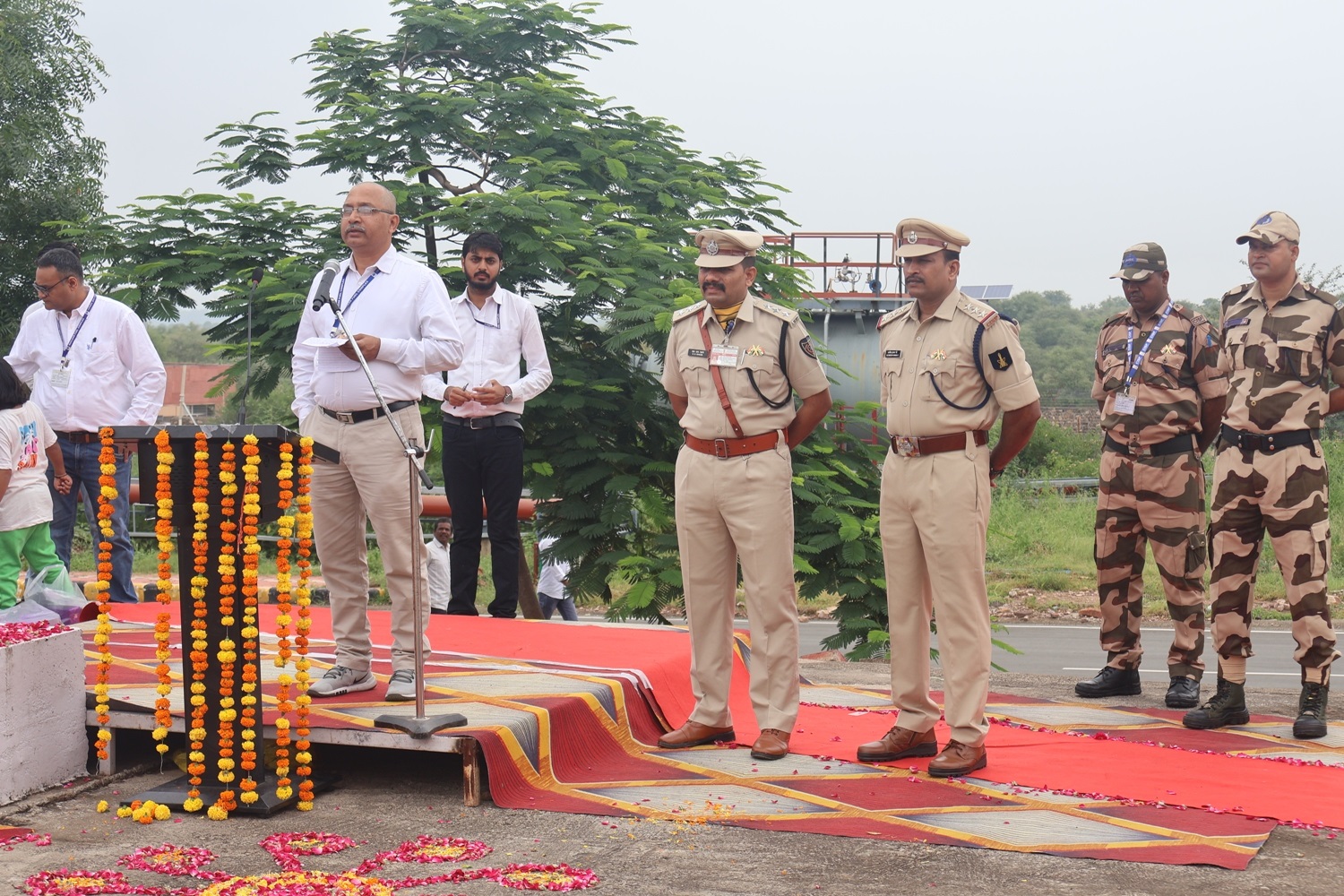 Address by Shri. S.K. Pathak, Project Director & DCE, NFC, Kota (officiating).