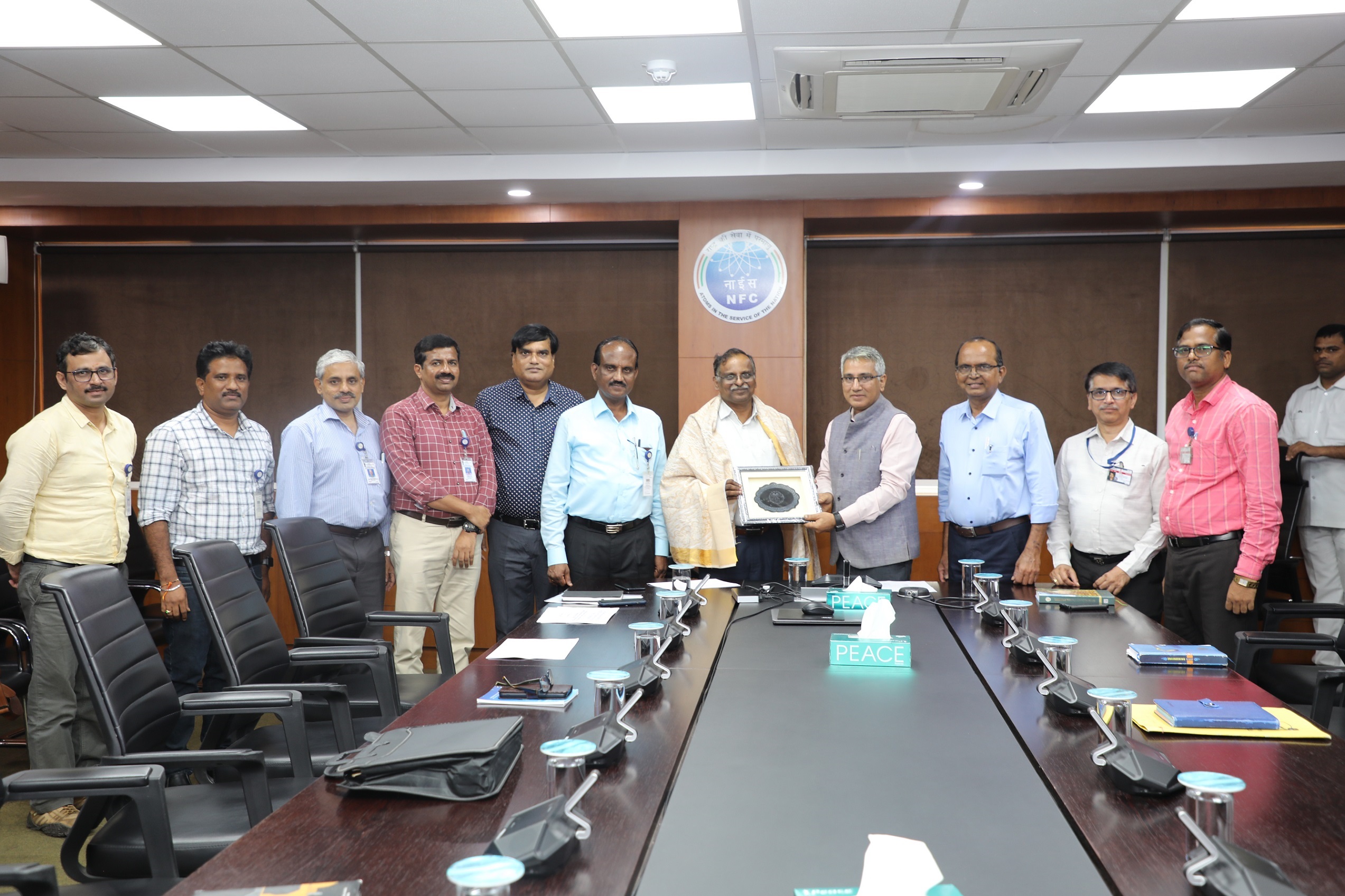 Visit of Dr. V. Narayanan, Director, LPSC.