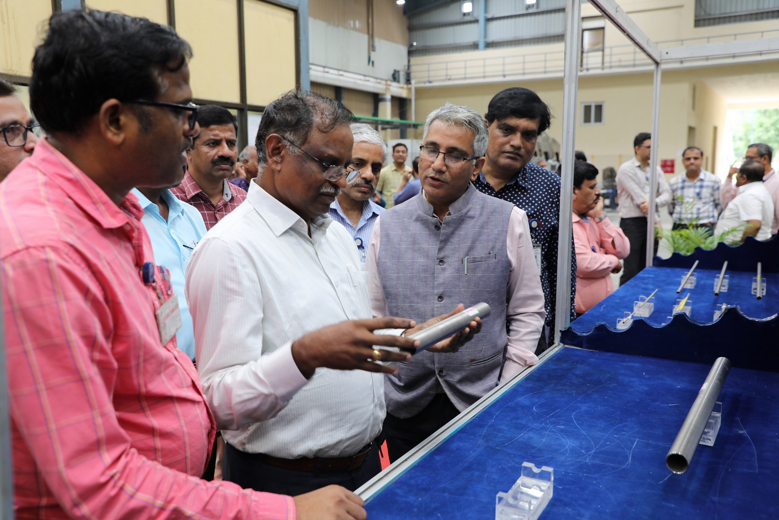Visit of Dr. V. Narayanan, Director, LPSC to plants along with Chairman & CE, NFC.