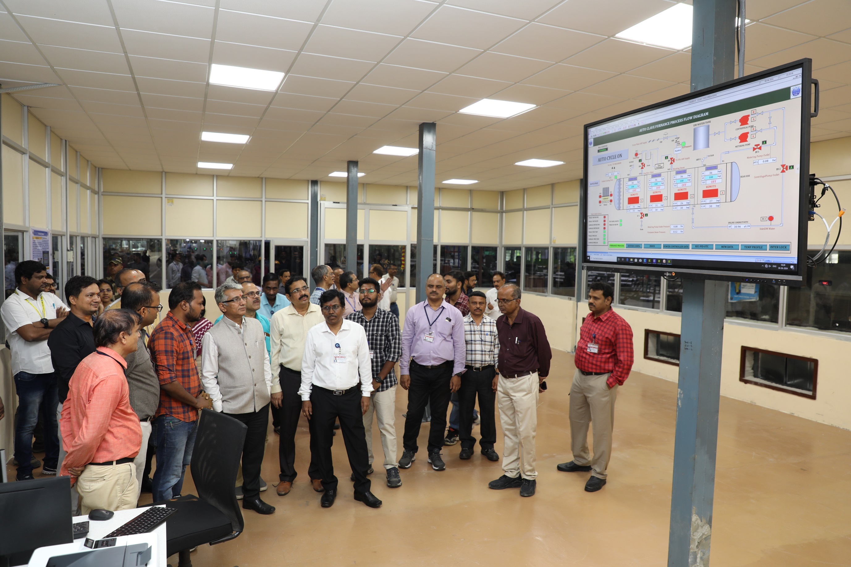 Inauguration of Autoclave Unit.