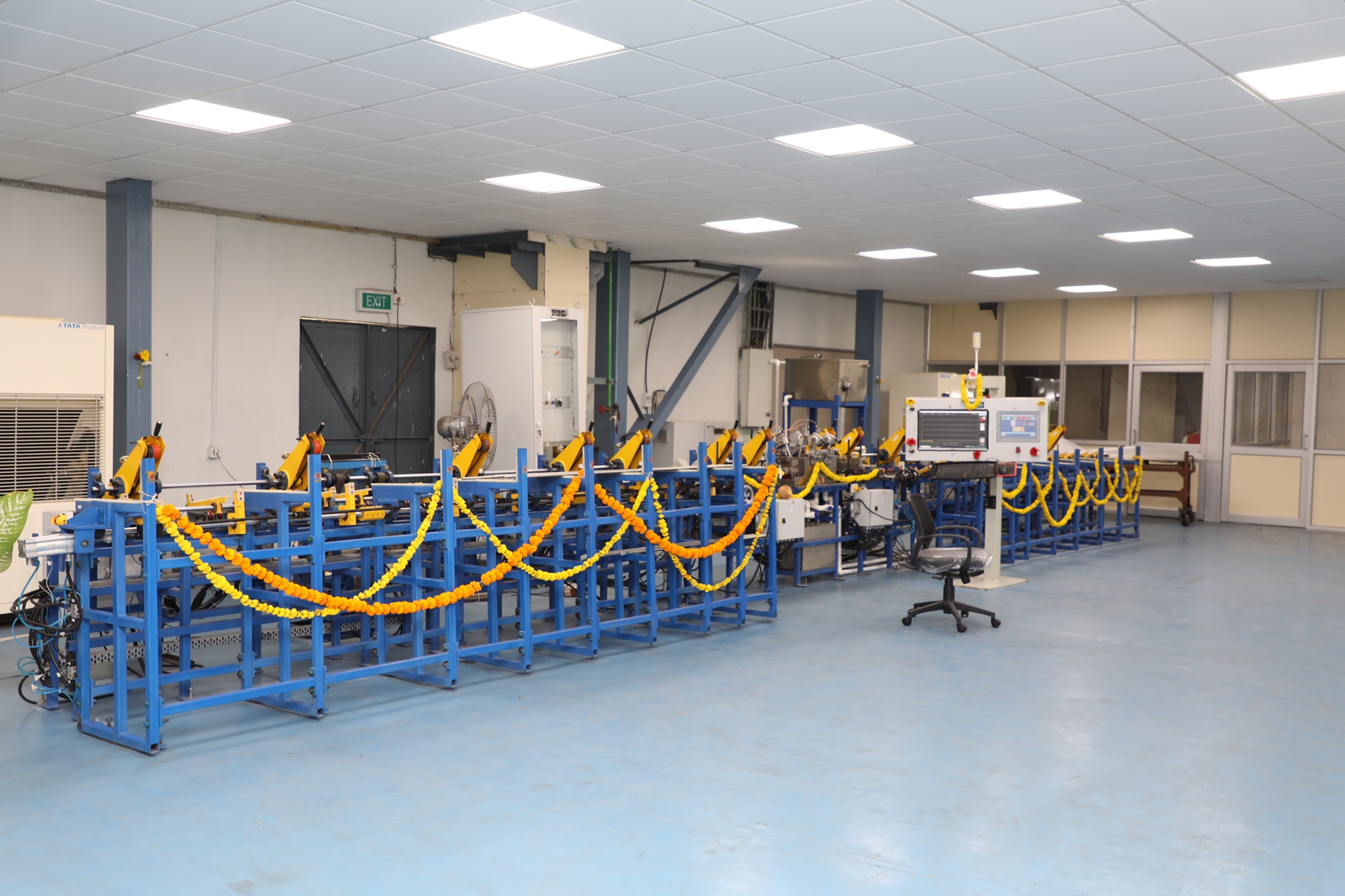 Bar Testing Machine. 