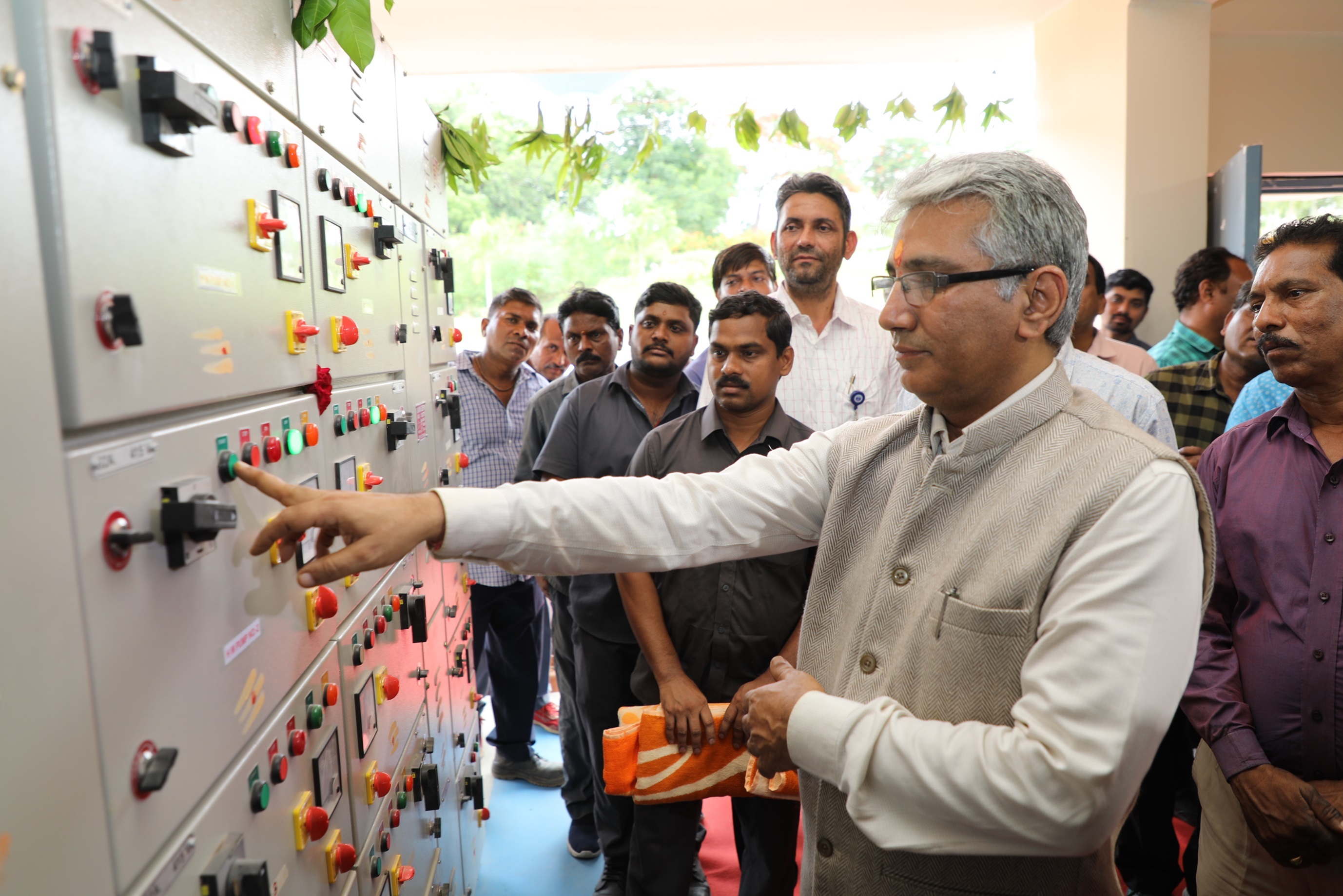 Inauguration of Cooling Towers.