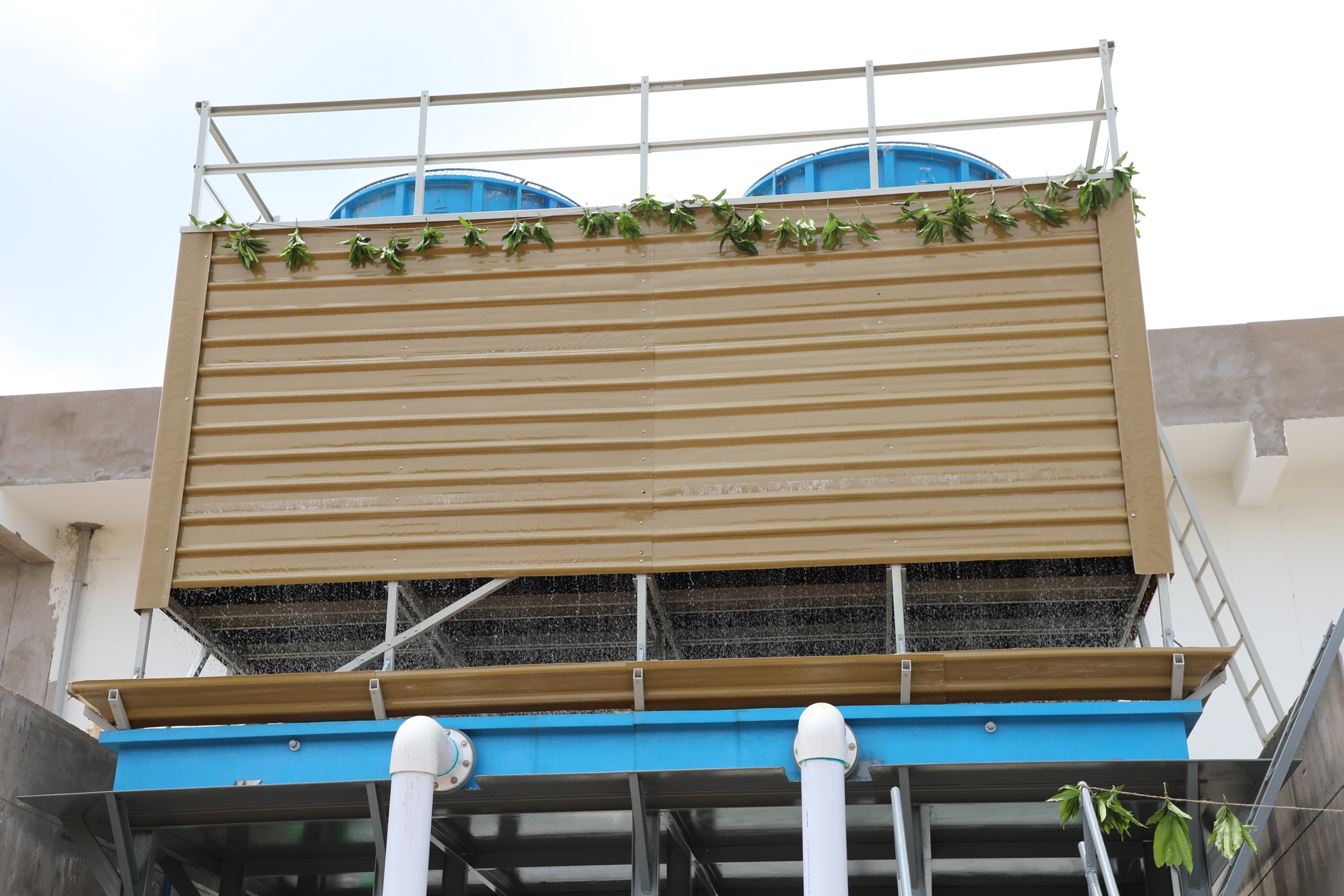 Inauguration of Cooling Towers. 
