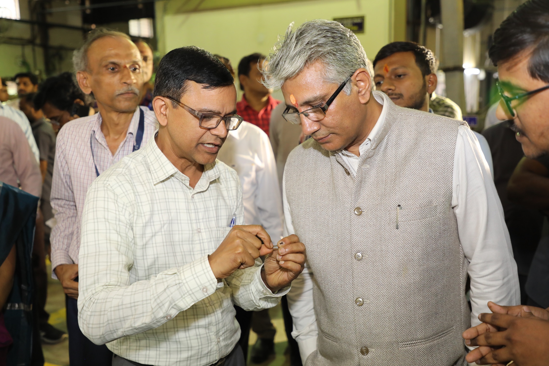 Inauguration of New Graphite Coating Equipment.