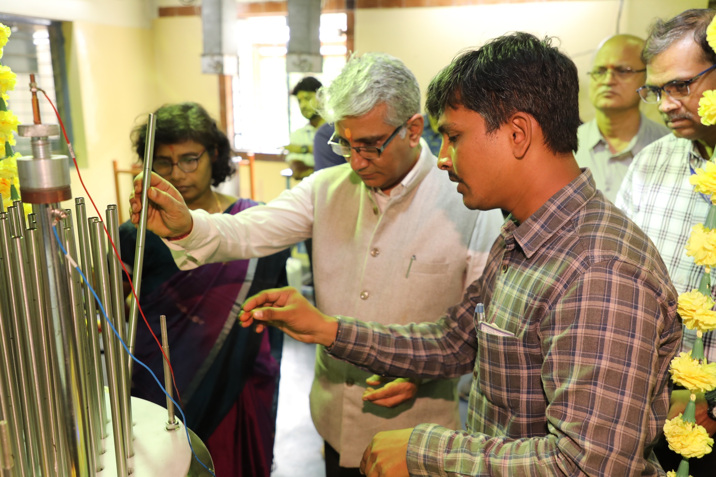 Inauguration of New Graphite Coating Equipment. 