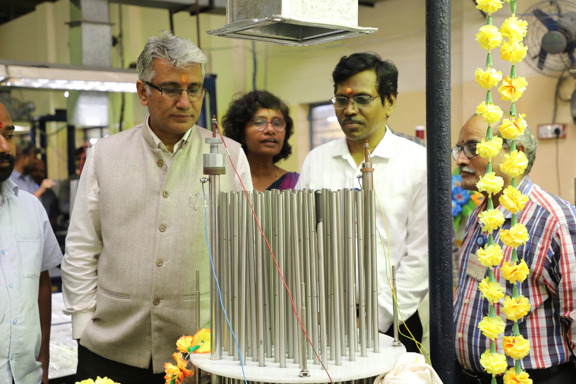 Inauguration of New Graphite Coating Equipment. 