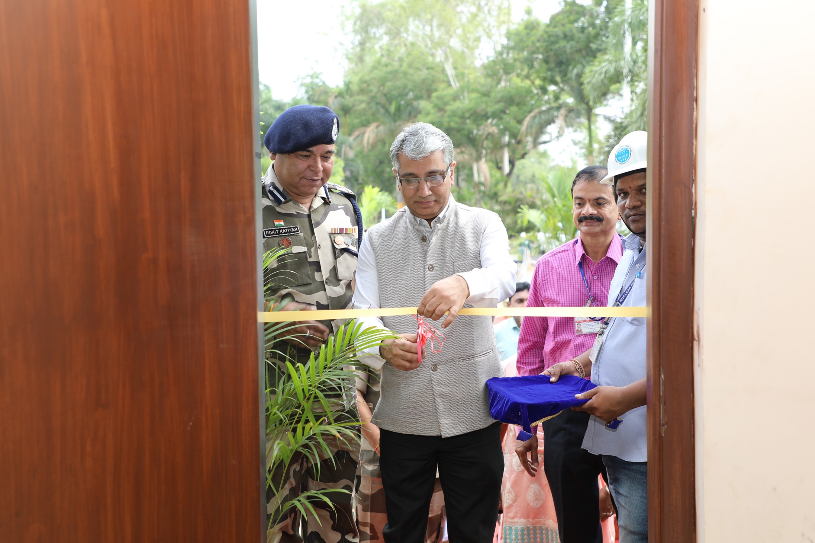 Handing over of Pass Section building .