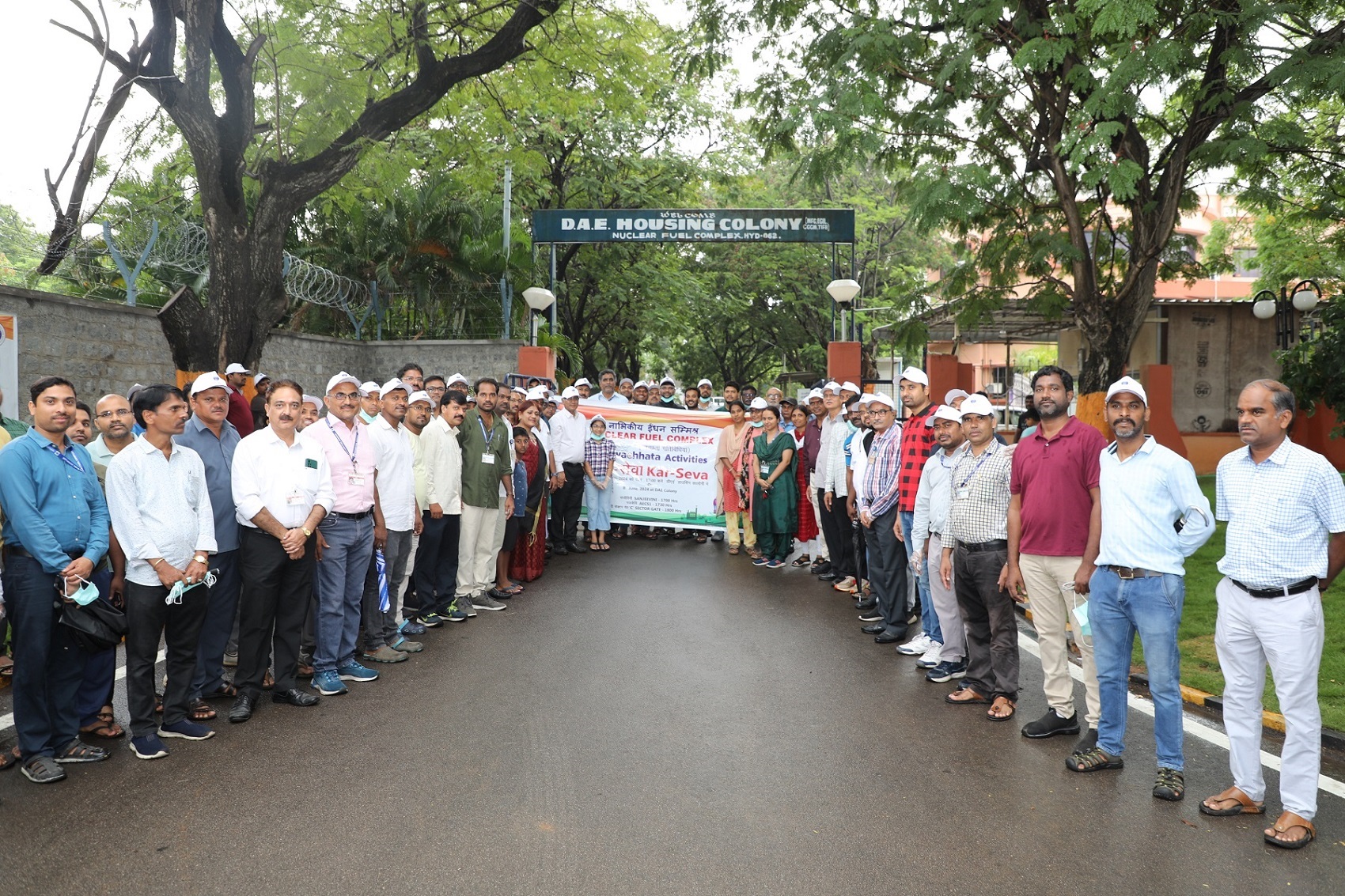 Kar-Seva in DAE residential colony. 