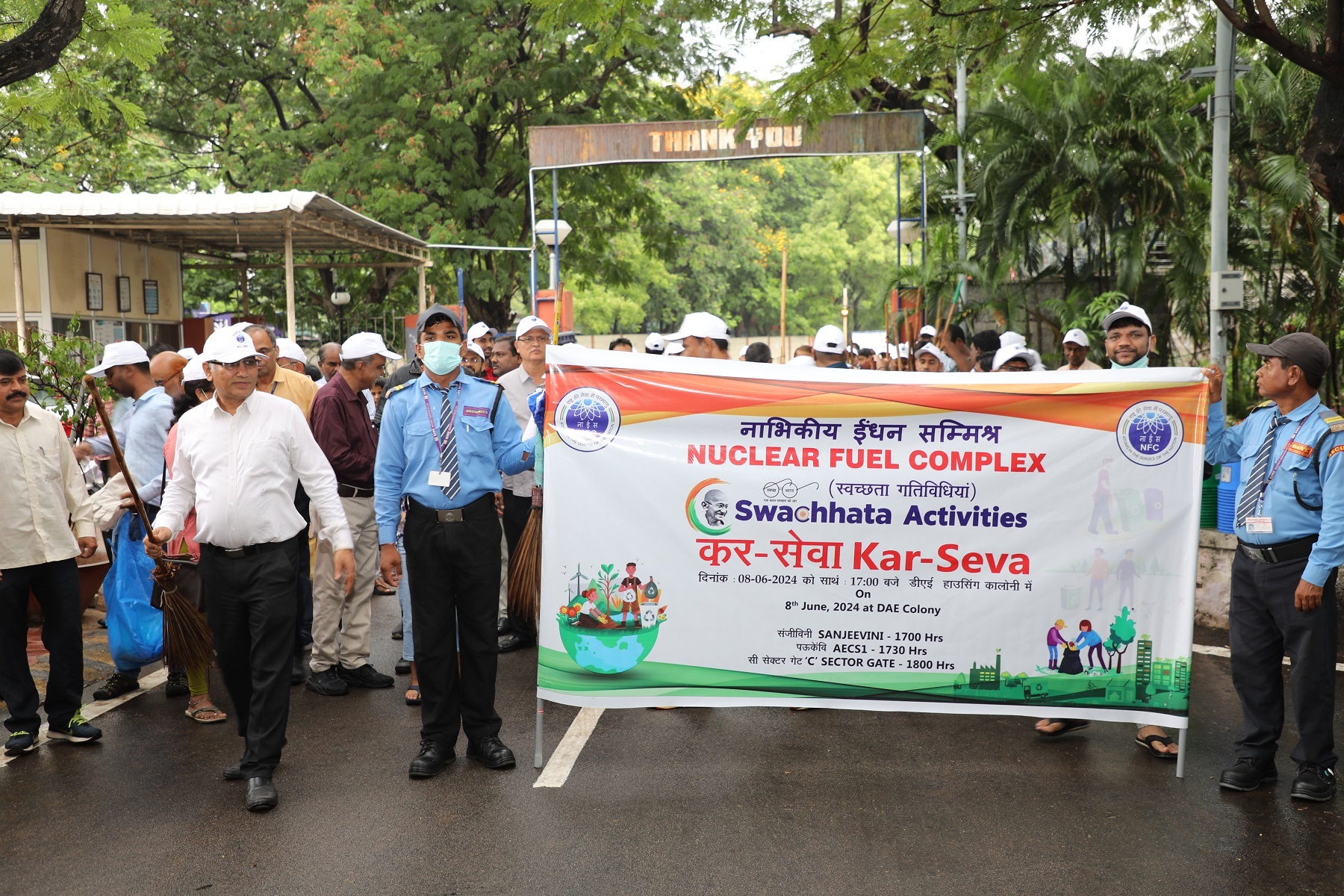 Kar-Seva in DAE residential colony. 