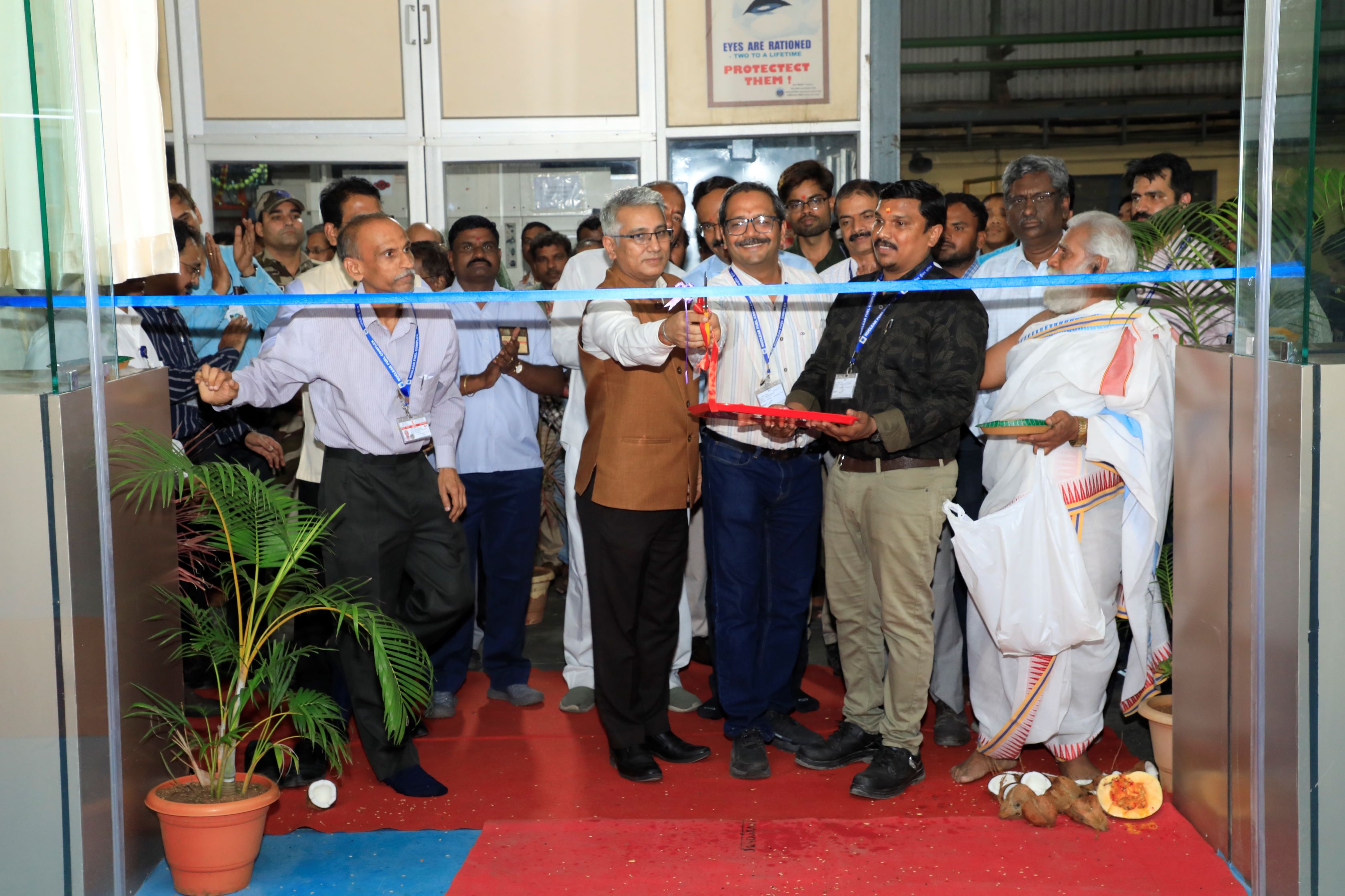 Inauguration of new facility.