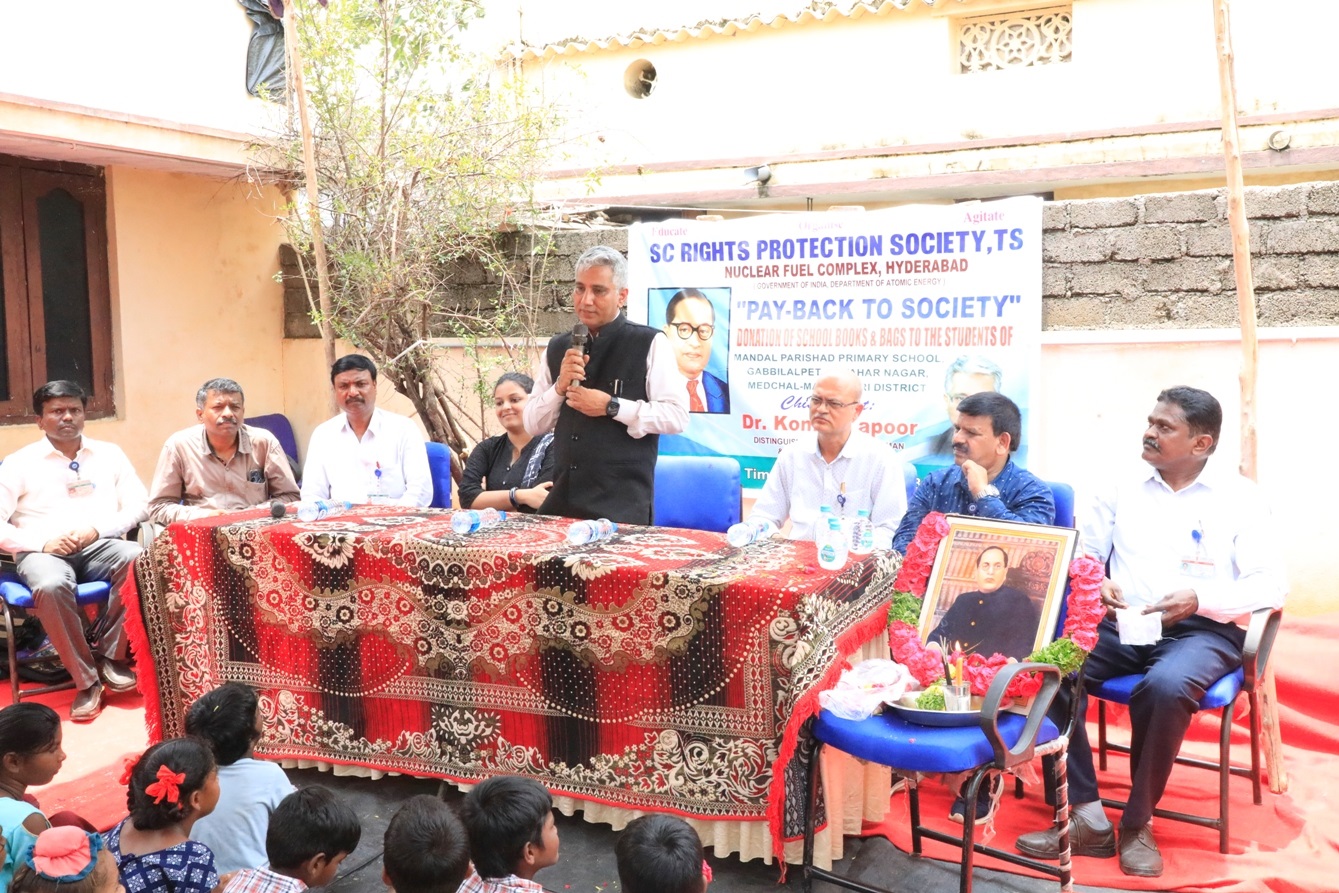  Chief Guest Dr. Komal Kapoor, Chairman & Chief Executive, NFC addressing the students.