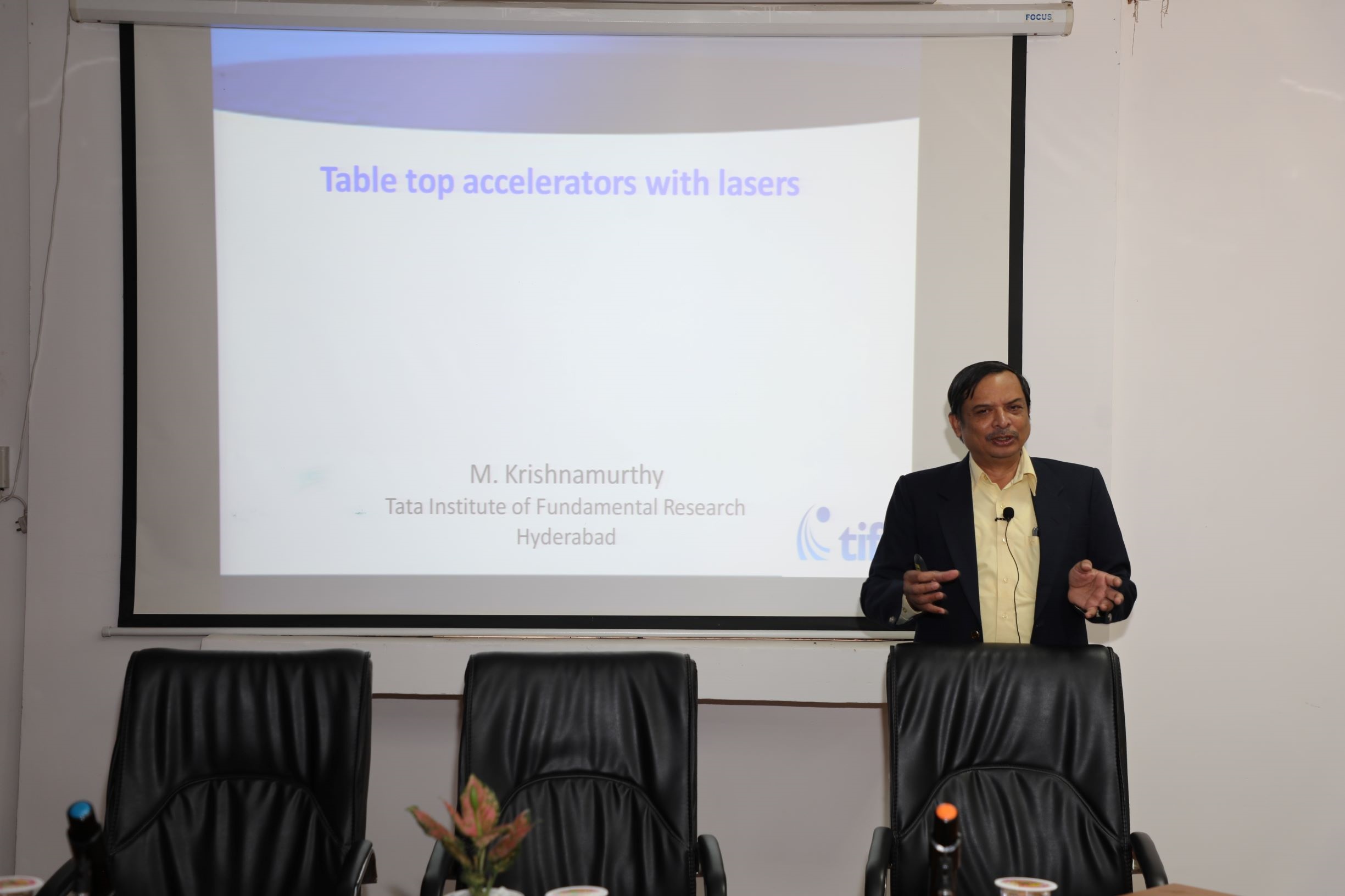 Technical Lecture by Prof. M. Krishnamurthy.
