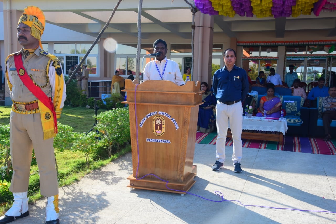 Republic day speech by GM, ZC.