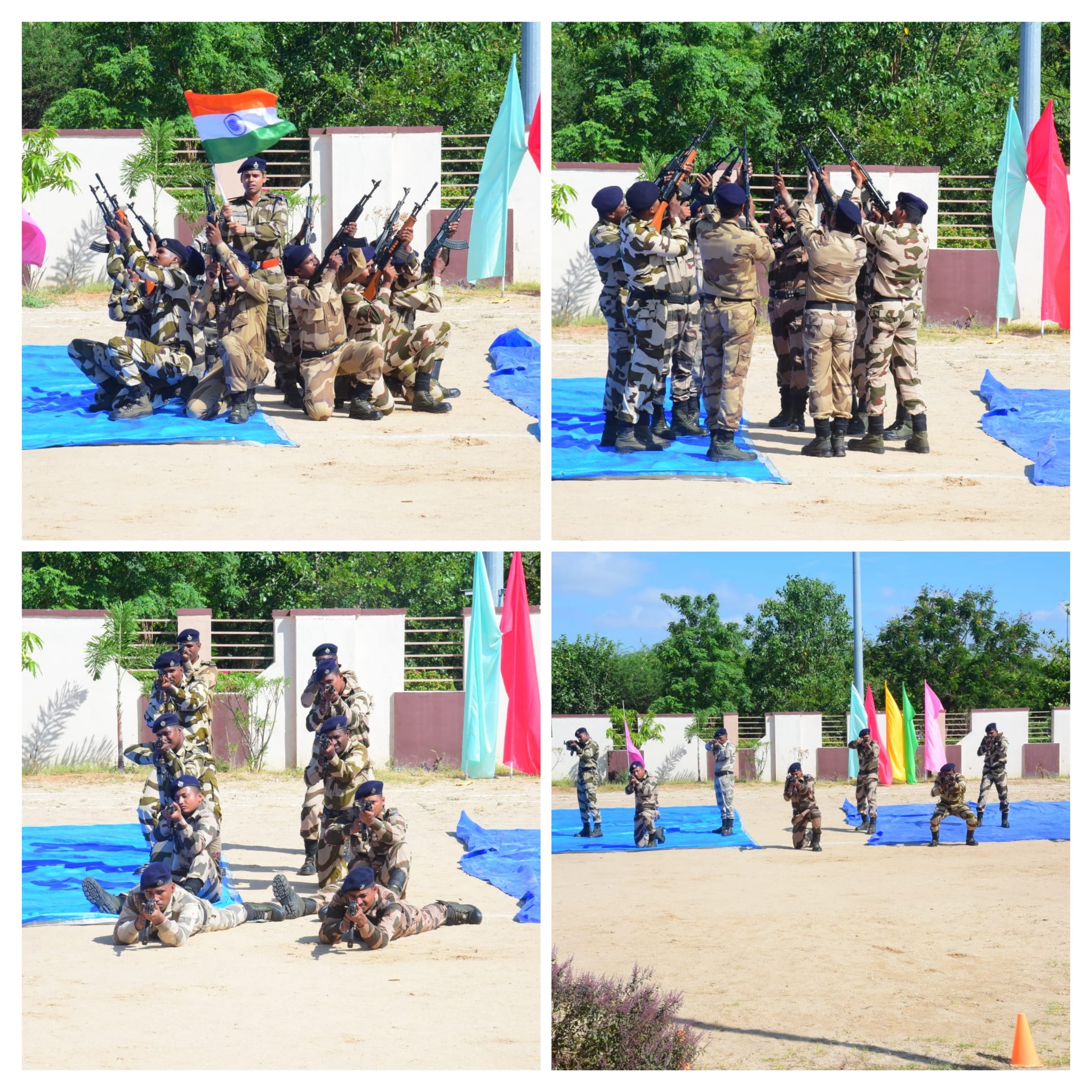 CISF demonstration at NFC, Kota.