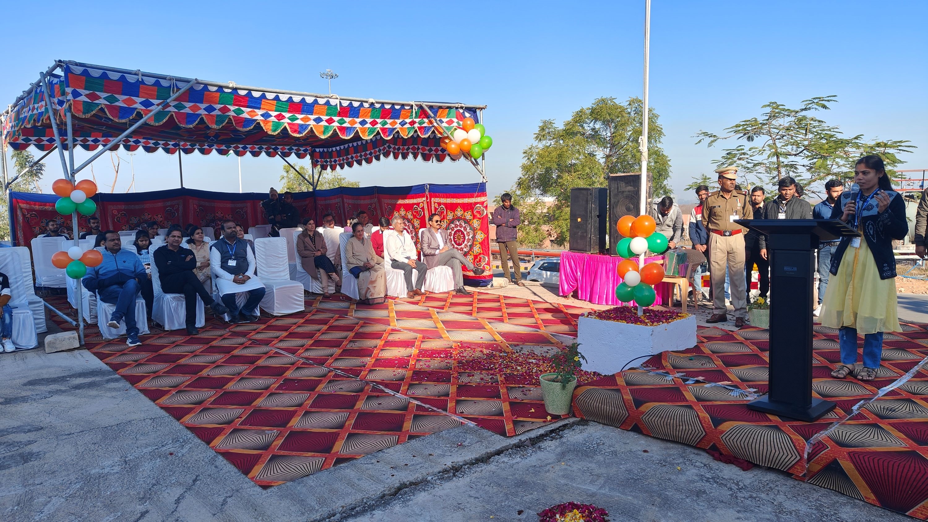 Cultural Programme by Employees of NFC, Kota.
