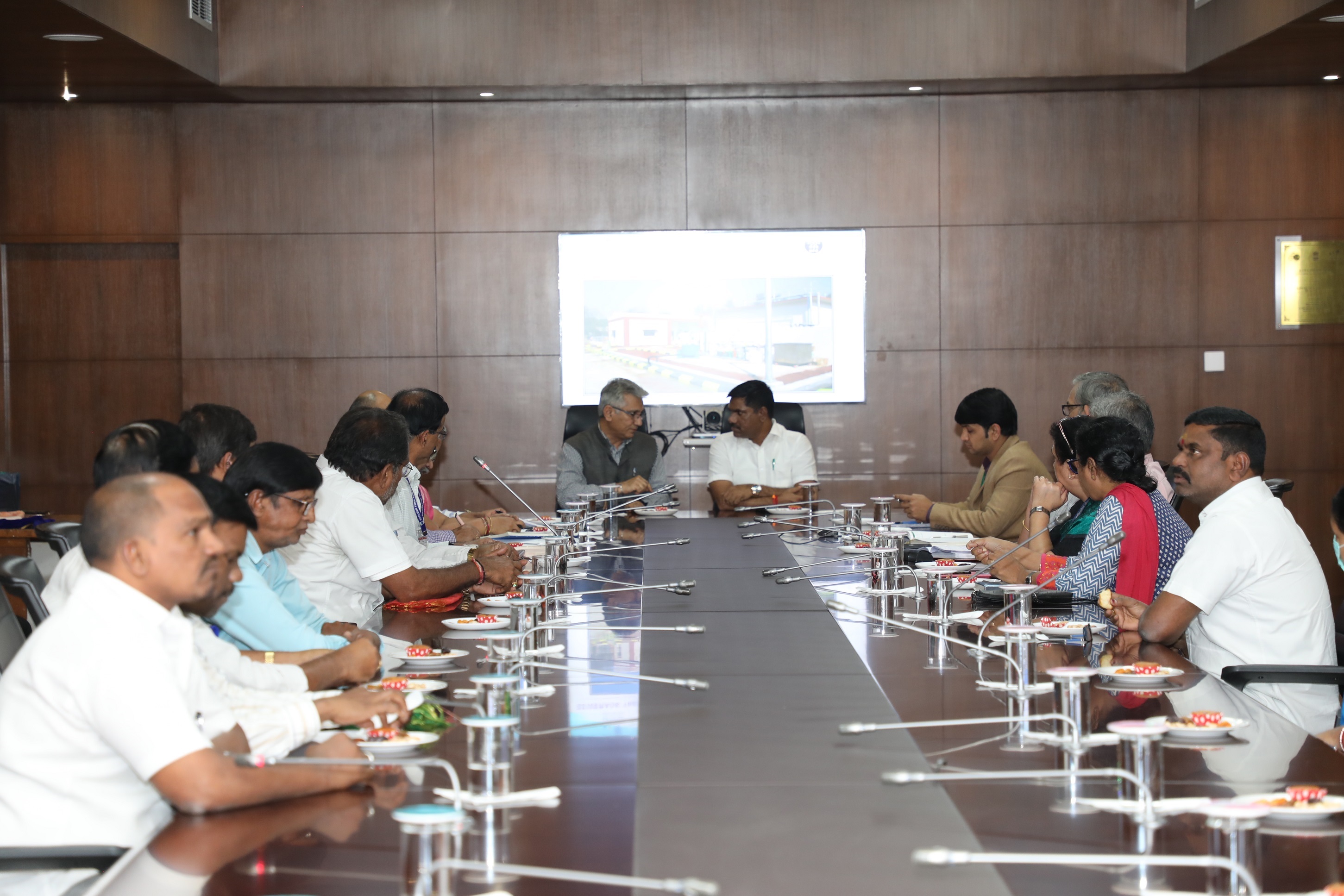 Visit of Shri M Venkatesan, Chairman, National Commission for Safai Karamcharis.