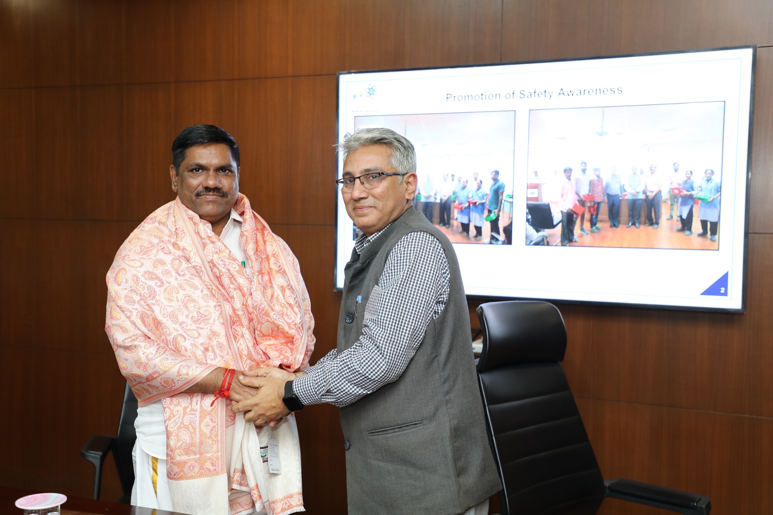 Falicitation of Shri M Venkatesan, Chairman, National Commission for Safai Karamcharis.