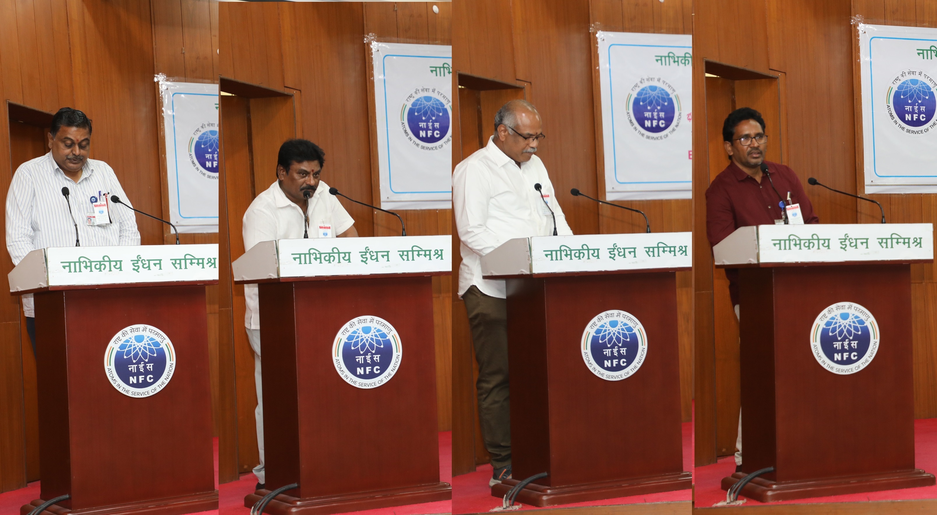 Welcome address by GM (Safety) & Address by representatives of employees.