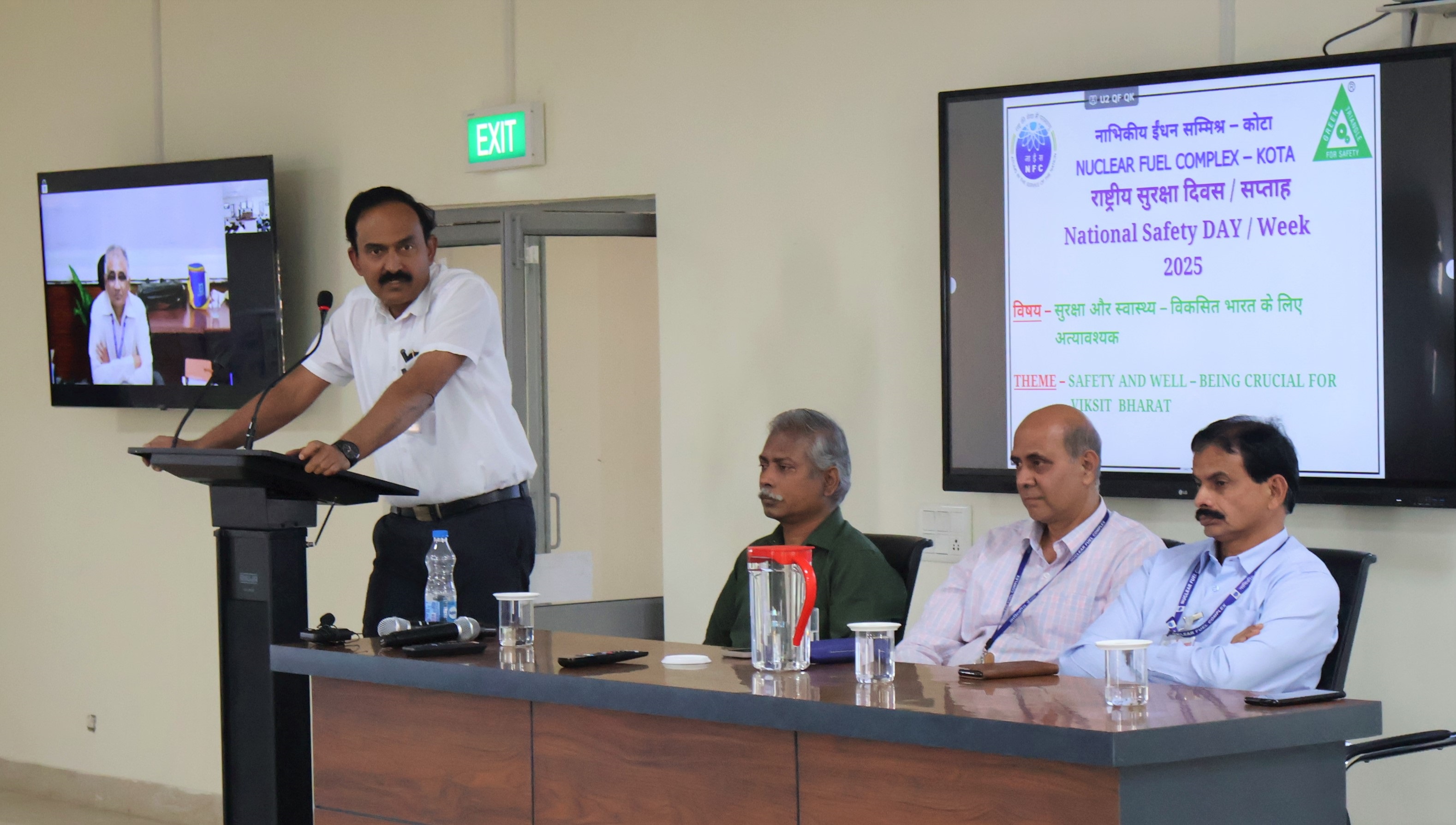 Address by Sr. GM, NFC-Kota.