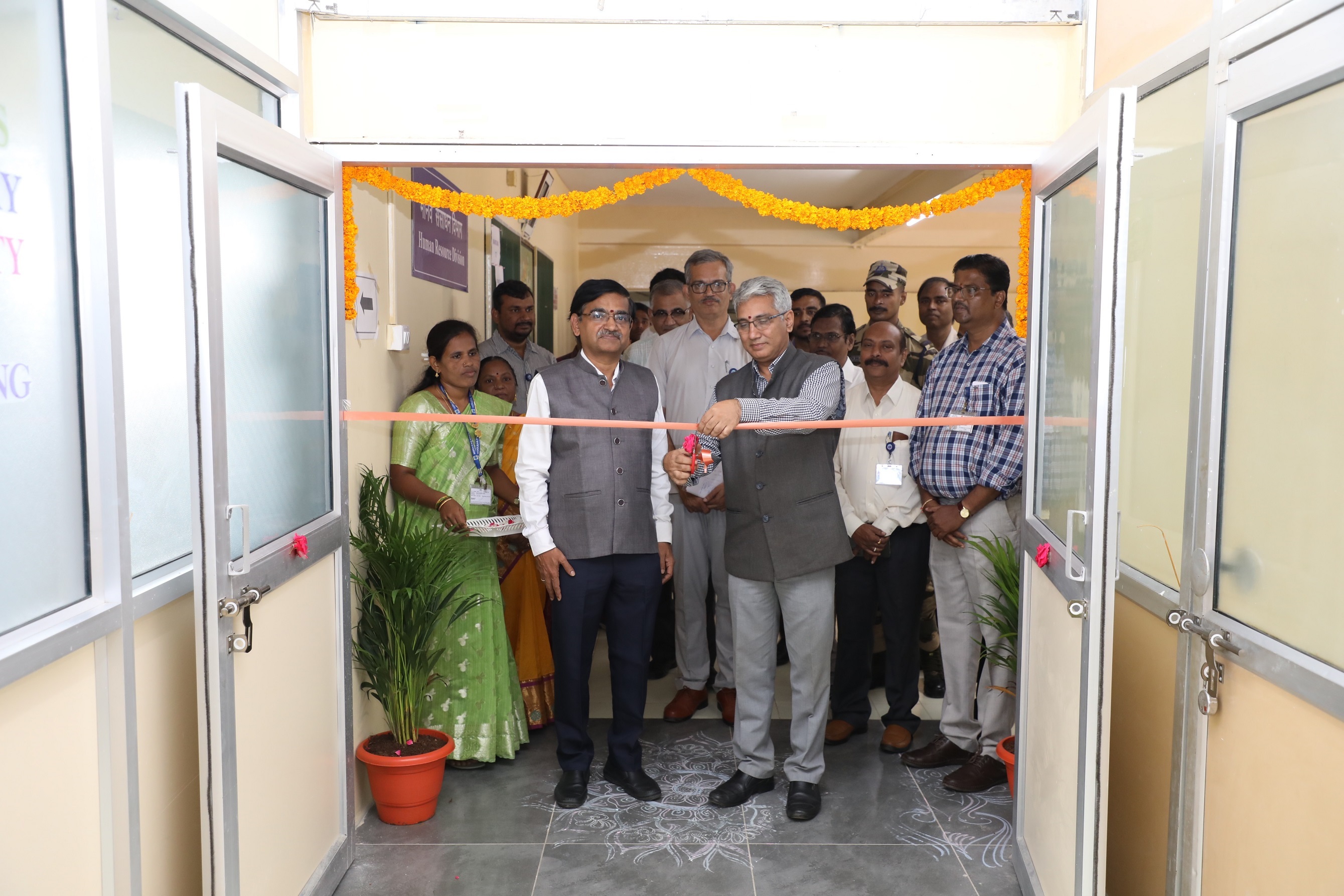 Inauguration of training facility “Saraswathi Sthan”.