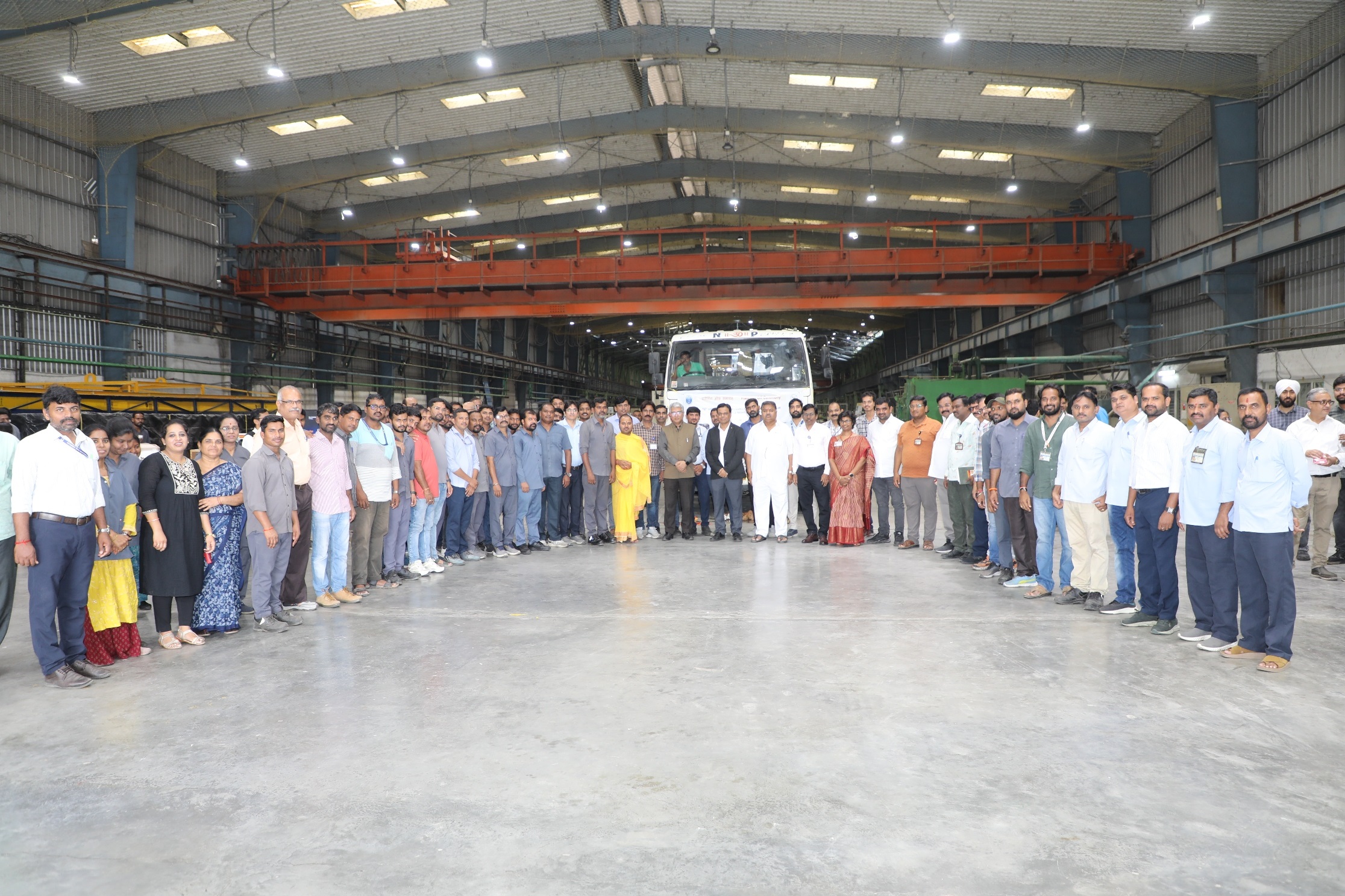 NFC team involved in manufacturing of SG Tubes.