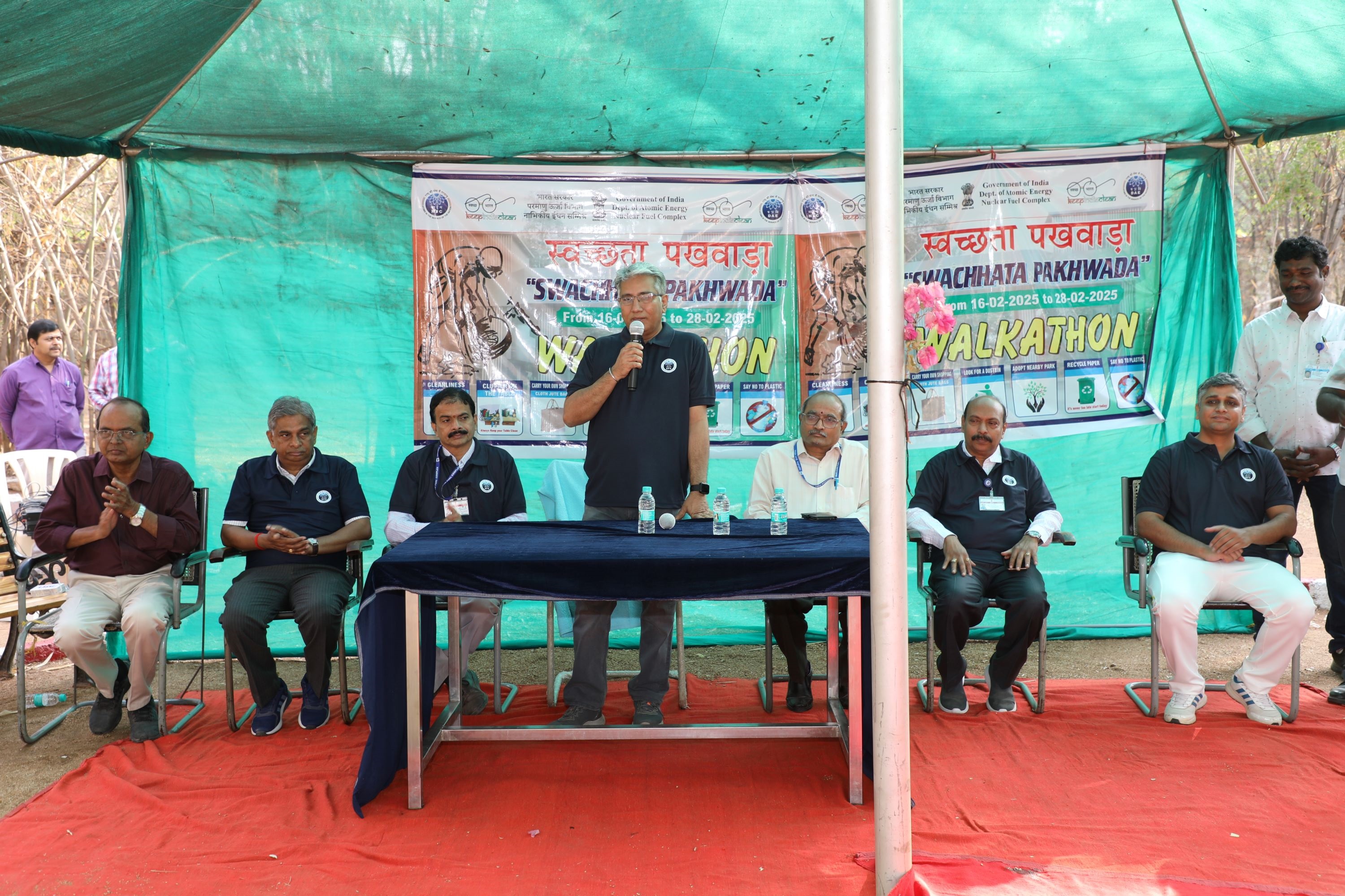 Dr. Komal Kapoor, Chairman and Chief Executive NFC addressing the gathering.