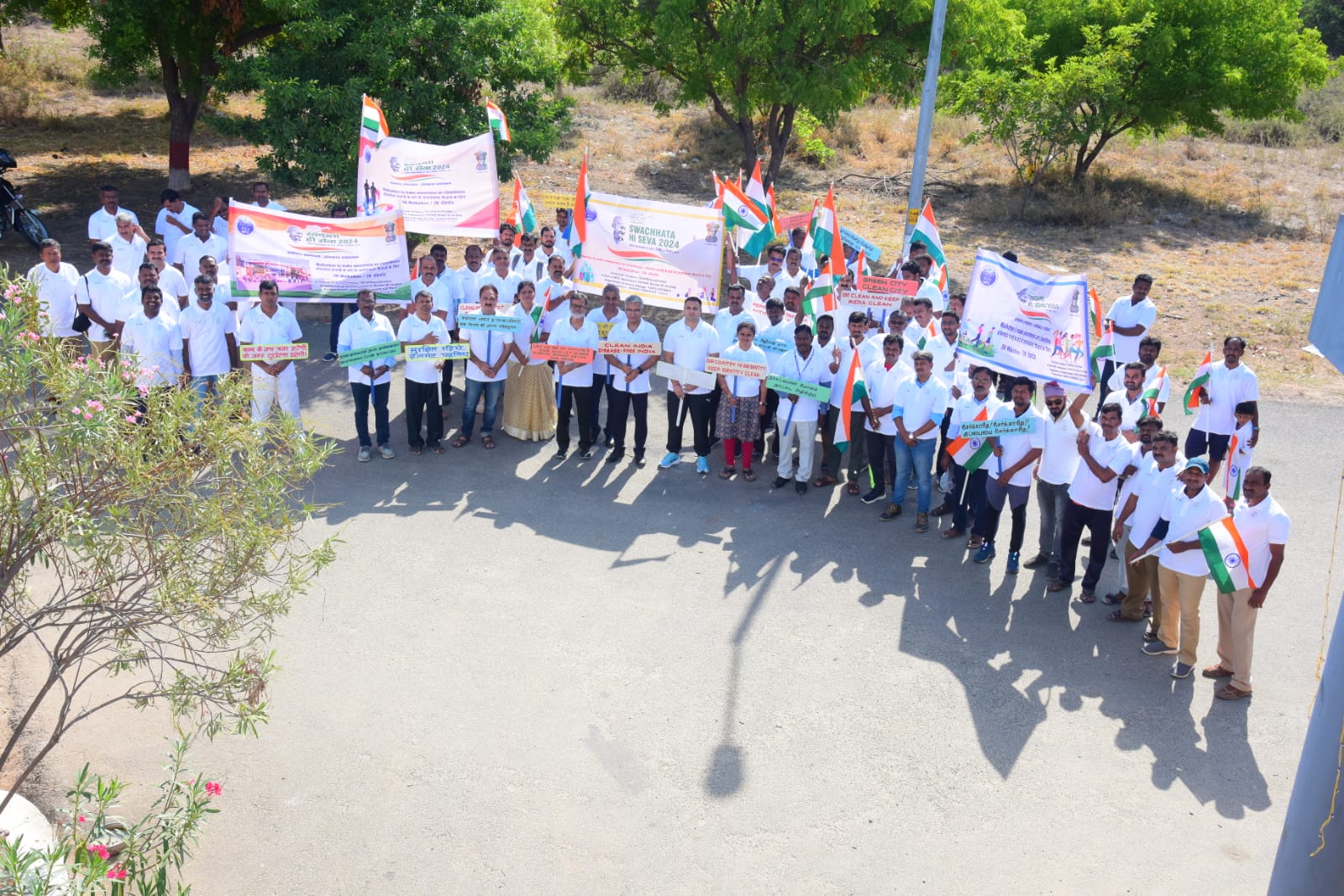 5K Walkathon on the eve of Swachhata Hi Seva 2024 at Zirconium Complex, Pazhayakayal.