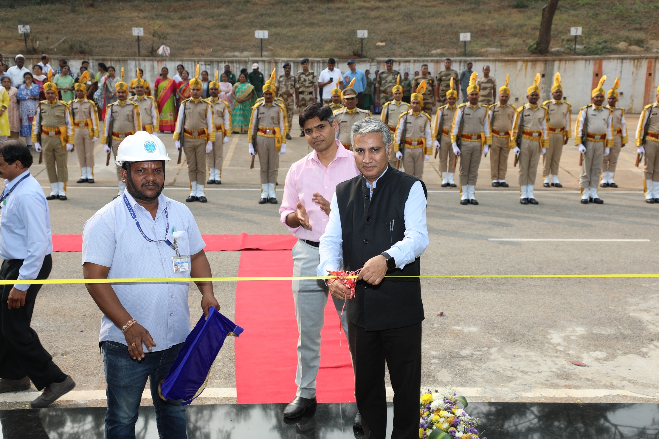 Inauguration of 100-foot-tall national flagpole.
