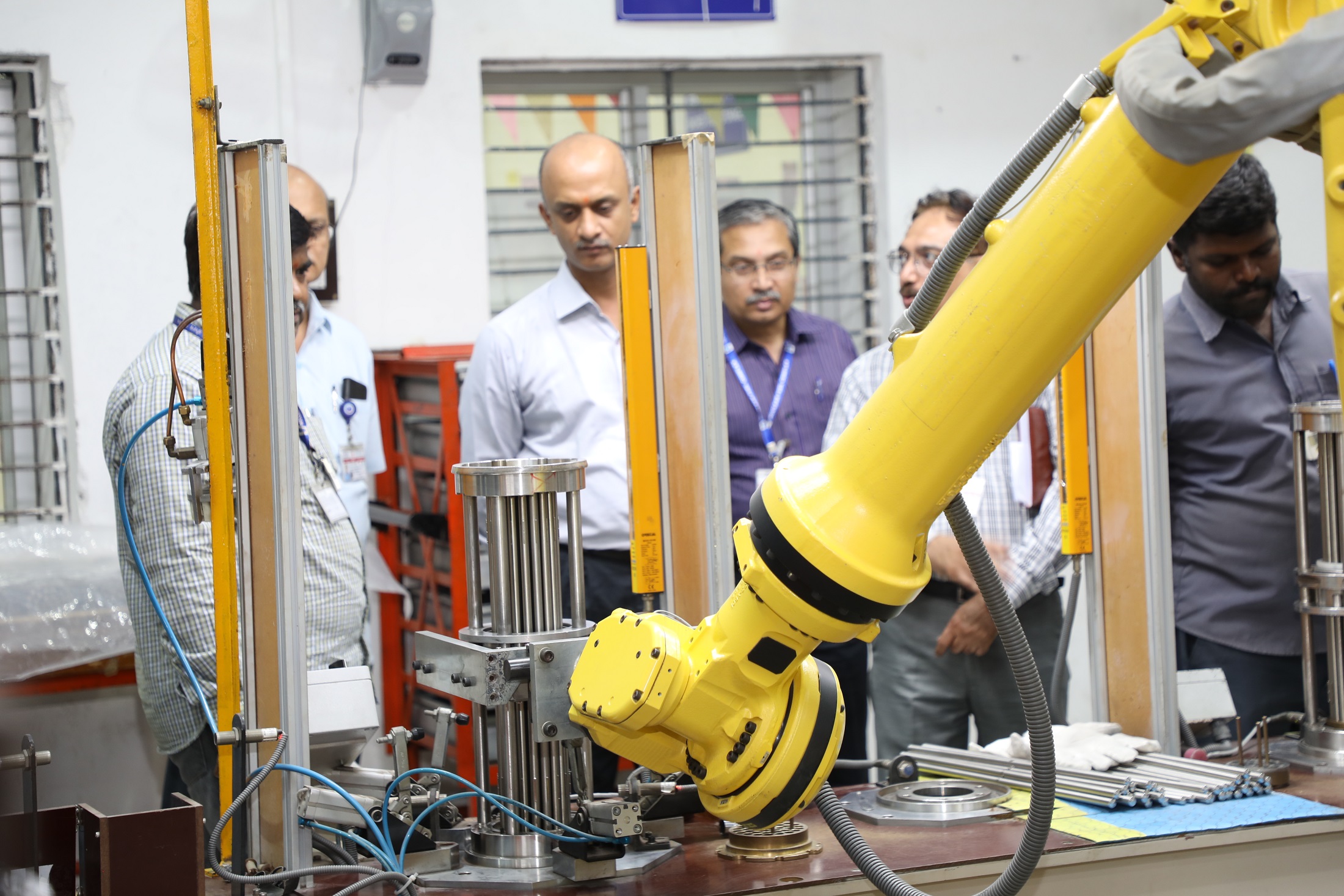 Shri Muthukrishnan Shankaranarayanan, JS (F), DAE visited plants along with Senior officials of NFC. 