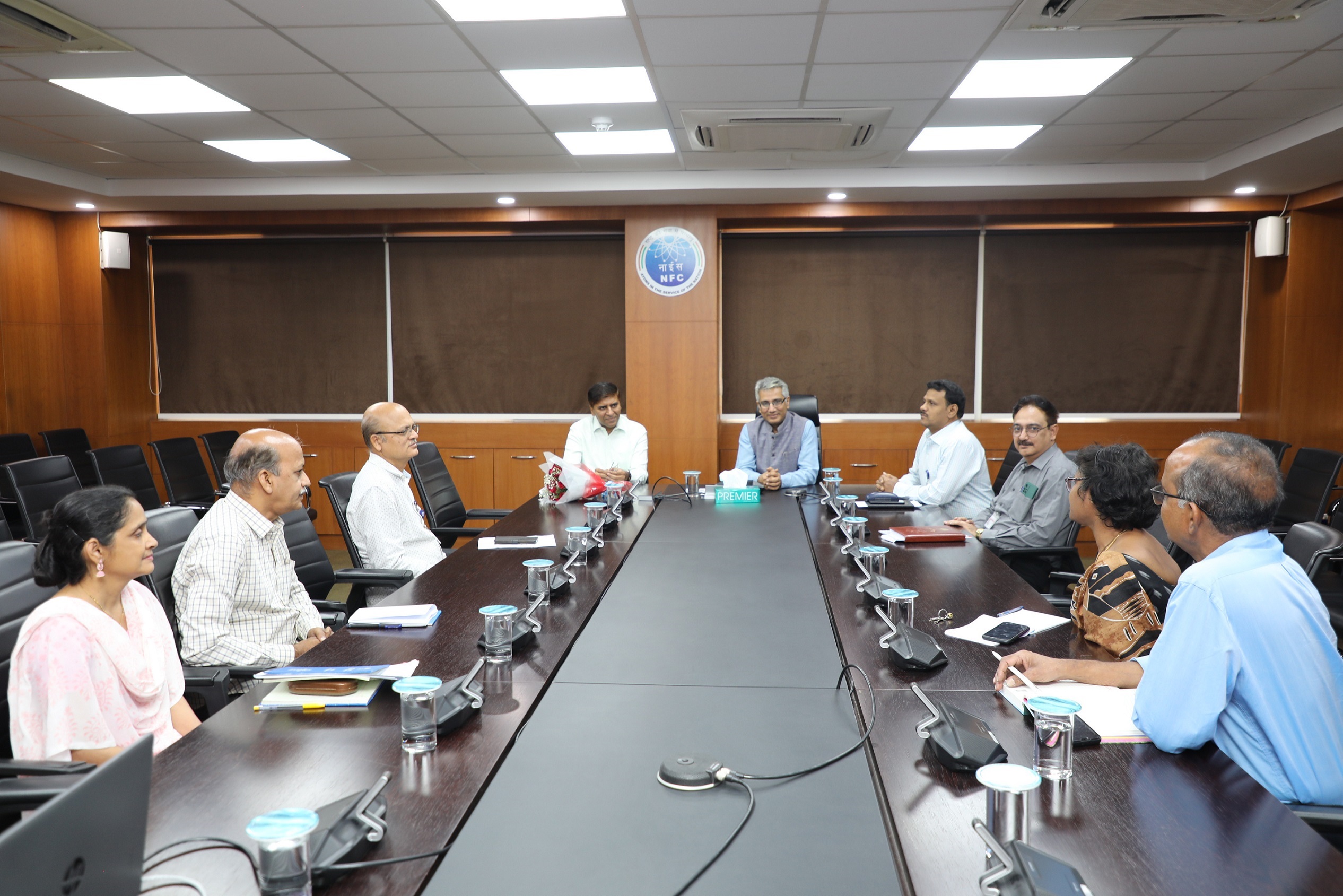 Meeting with  Shri Rajeev Kumar Mital, Additional Secretary & Financial Advisor, Department of Atomic Energy. 
