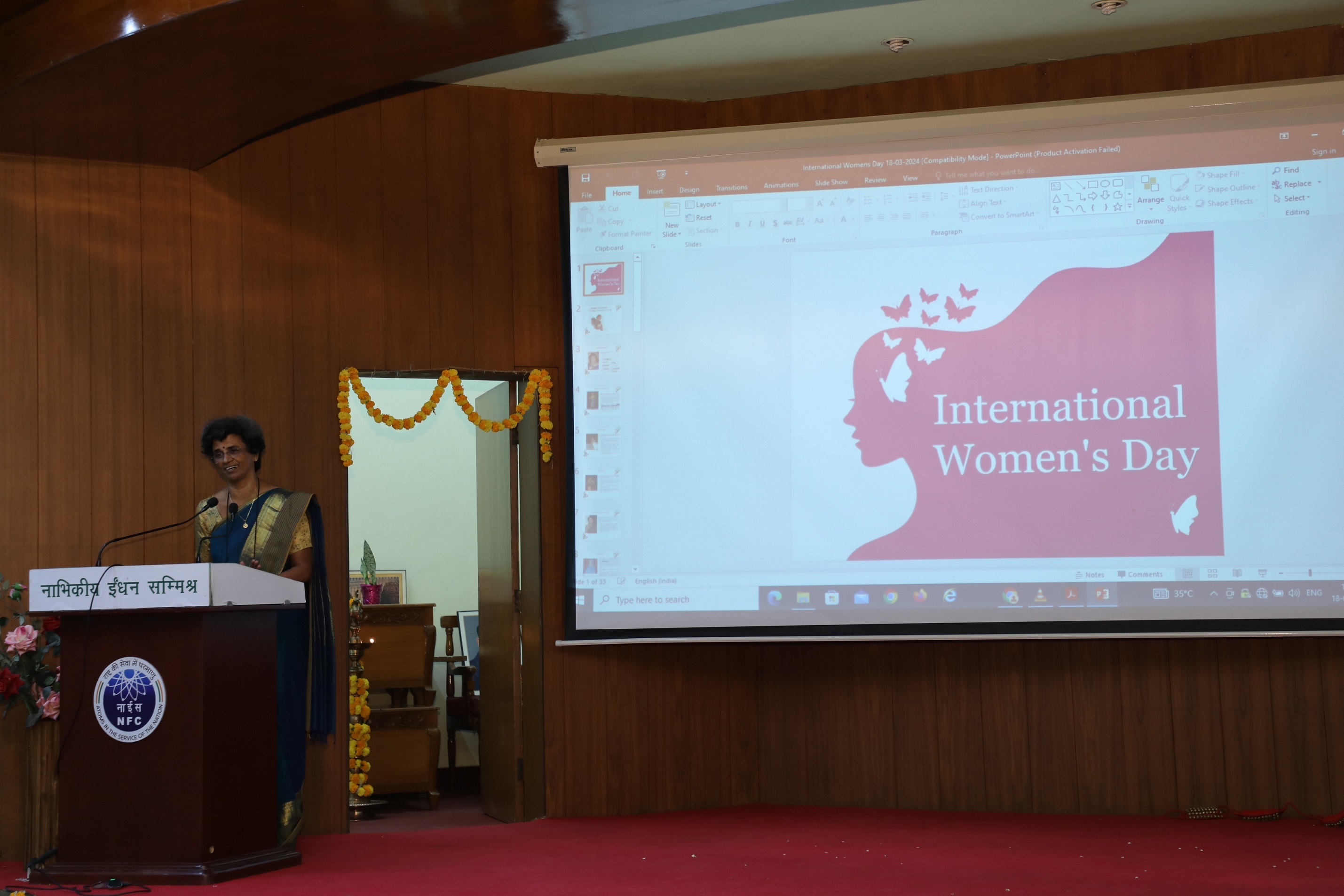 A talk by Dr. Archana Sharma, DS & Director, Beam Technology Development Group, BARC. 