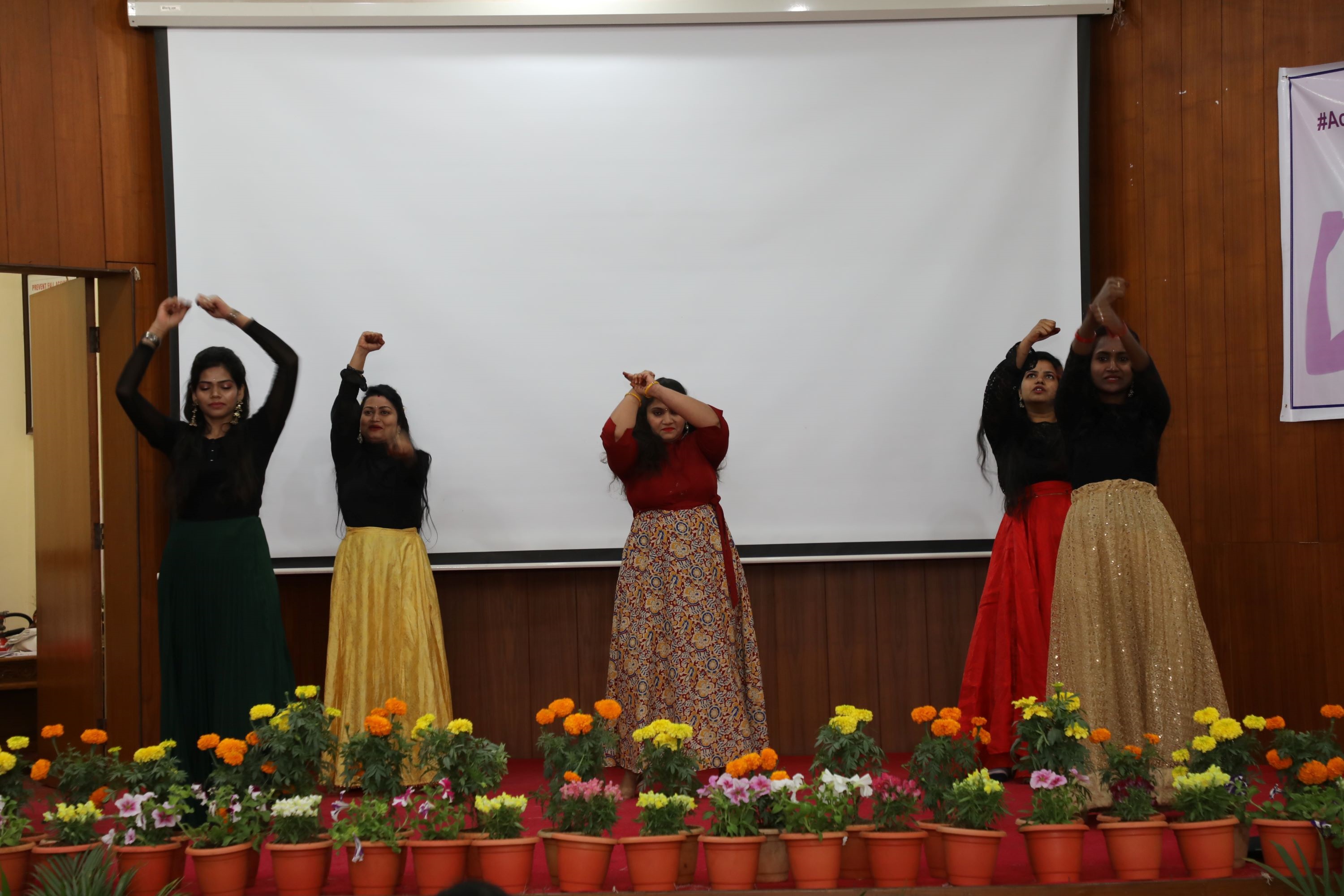 Cultural program by NFC employees on the occasion of International Women’s Day celebrations, 2025 at NFC, Hyderabad.