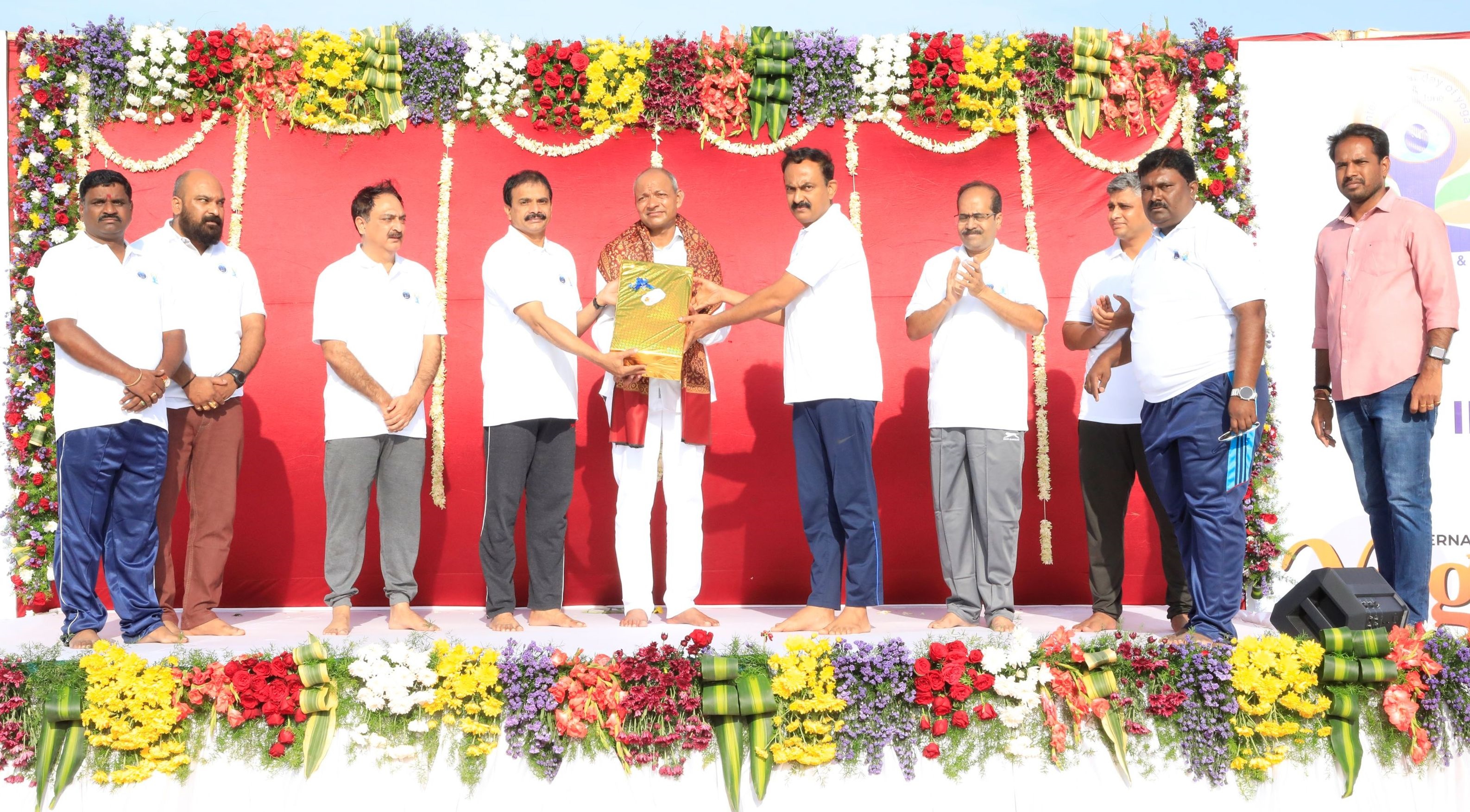 Felicitation of Dr. ALV Kumar